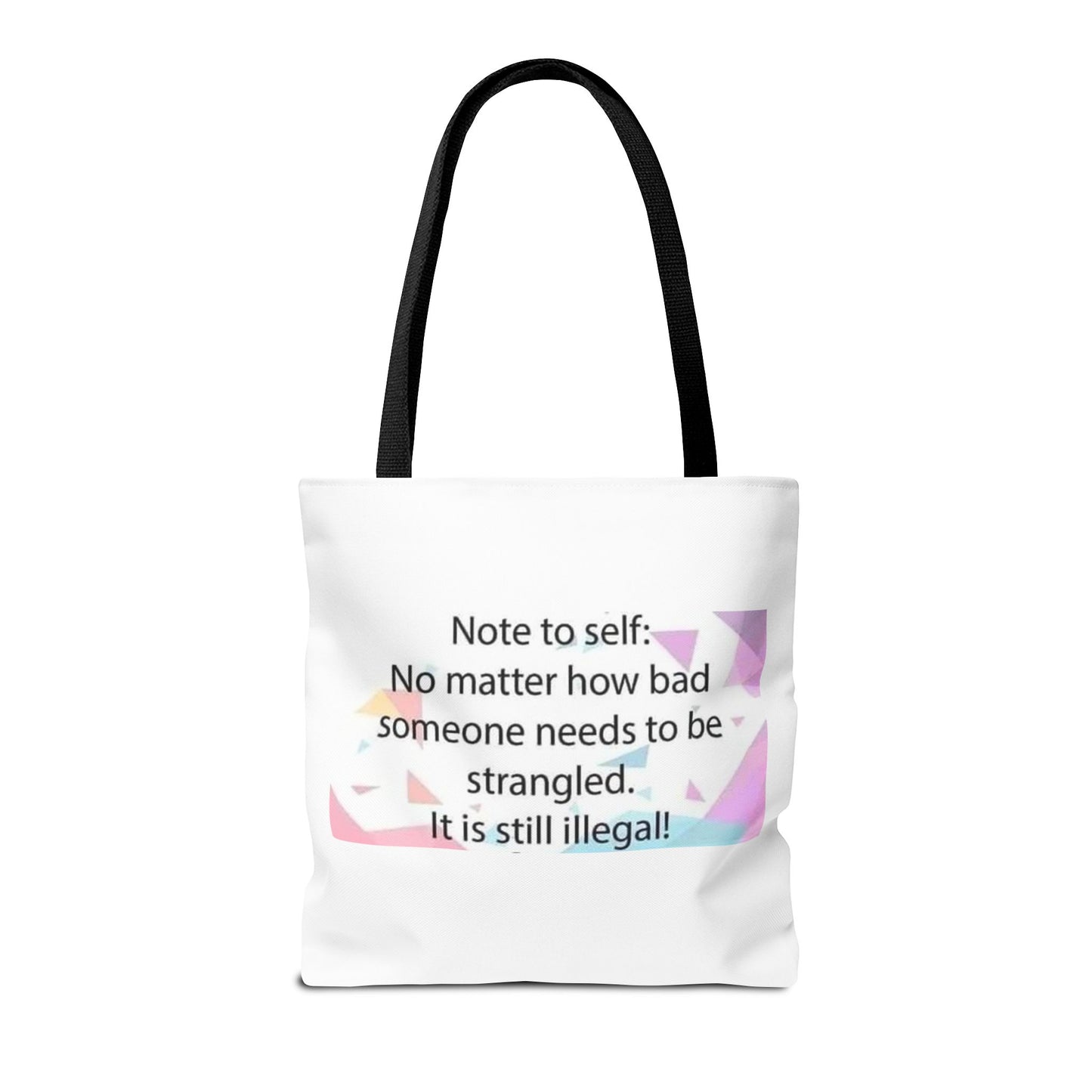 Note To Self Tote Bag