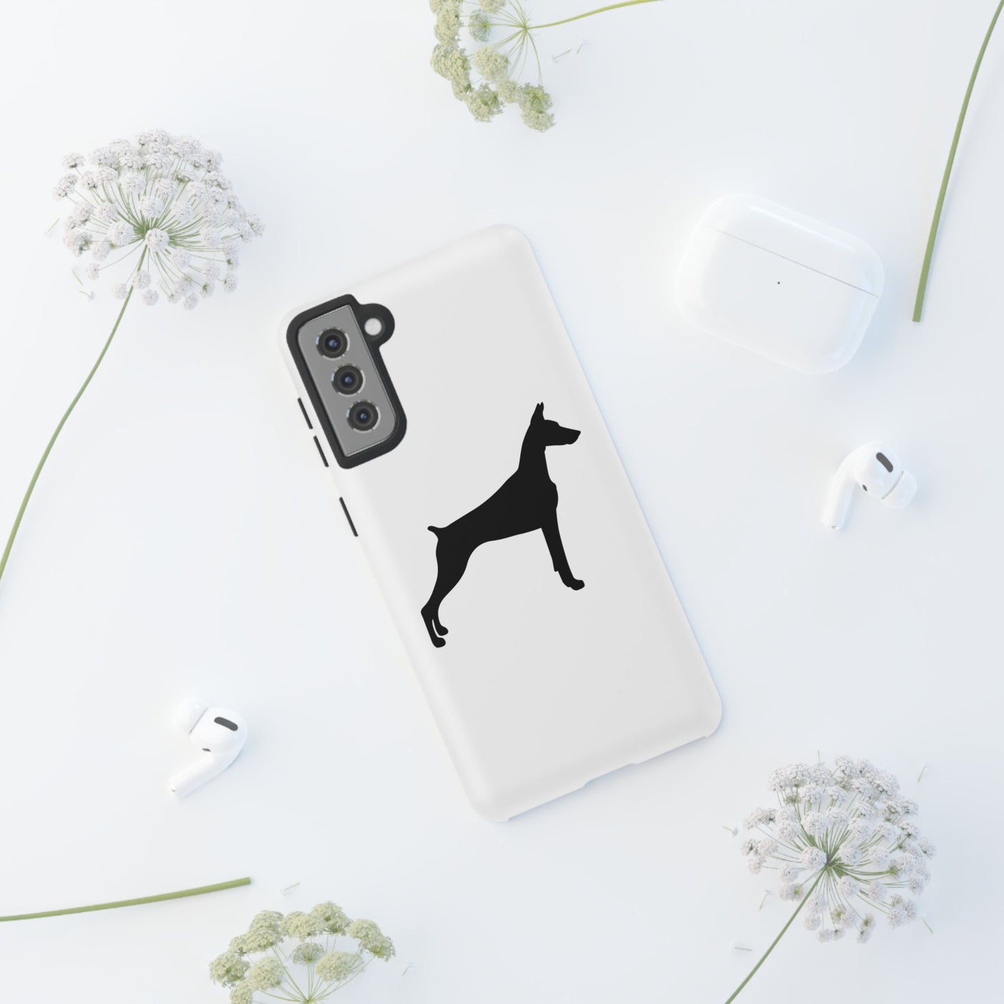 Doberman Silhouette Samsung Case