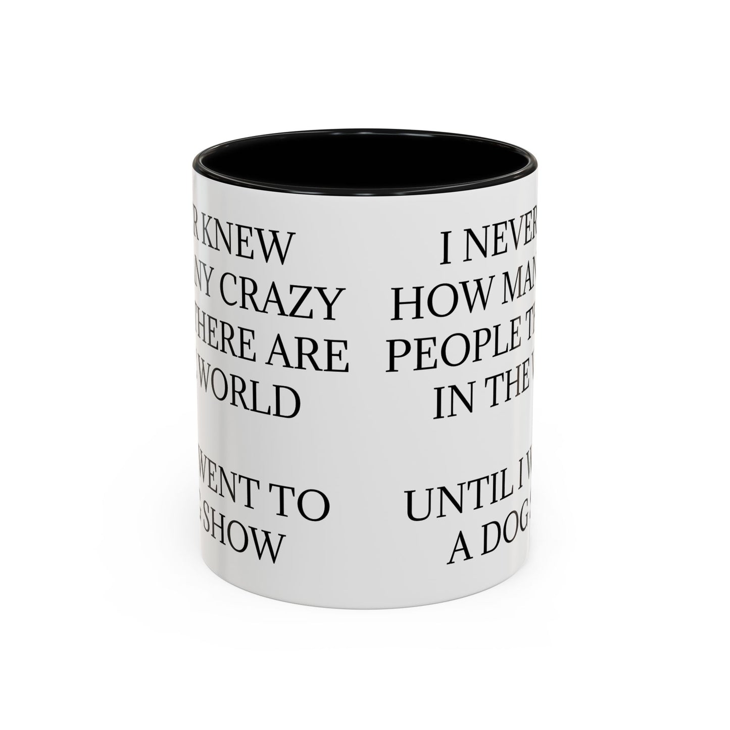 Never Knew 2-Tone Coffee Mug