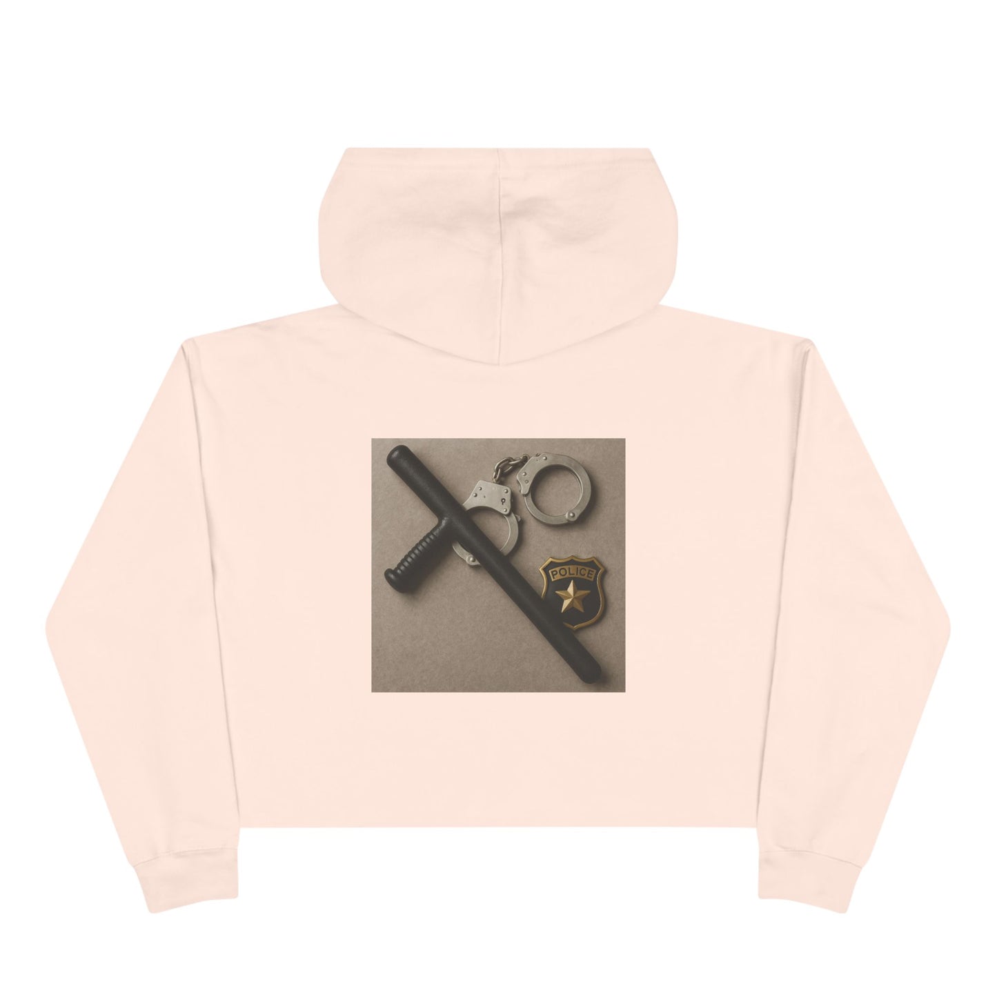 Law Enforcement Appreciation Women's Crop Hoodie
