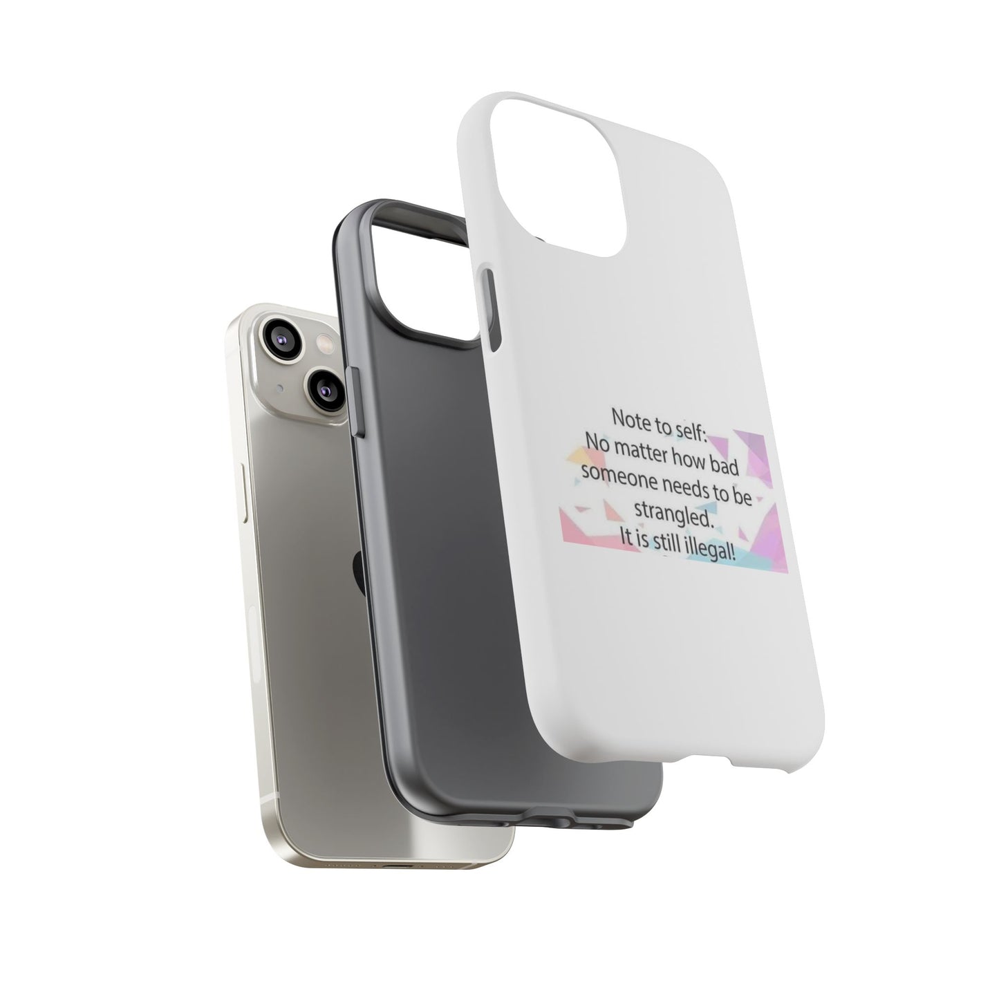 Note To Self iPhone Case