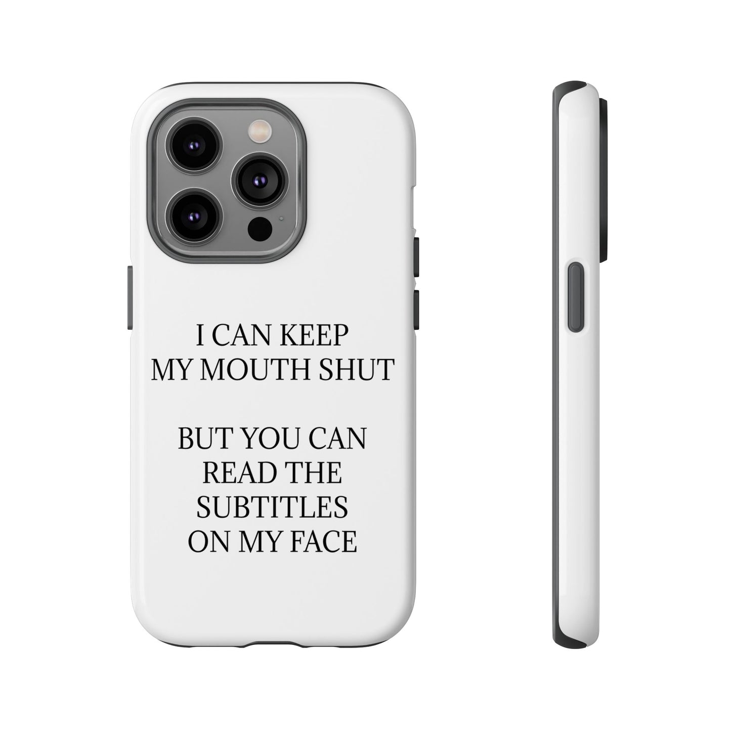 Subtitles iPhone Case