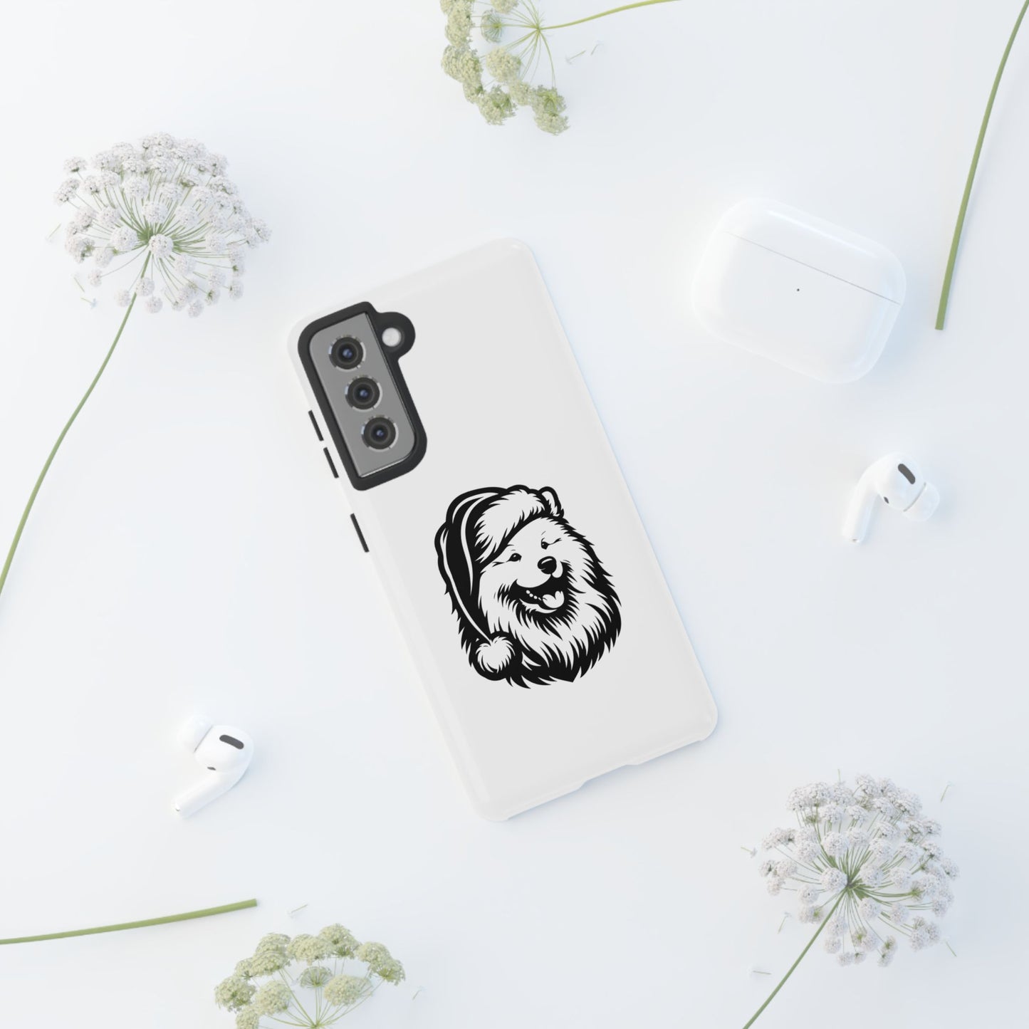 Santa Paws Samoyed Samsung Case