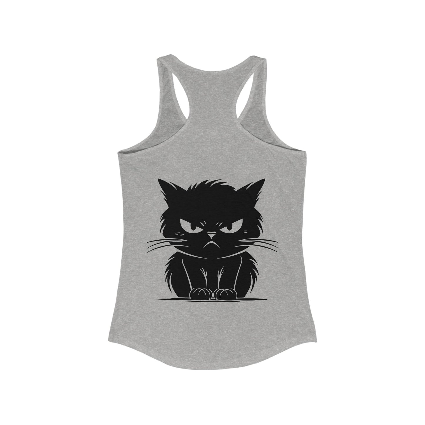 Angry Cat Women's Racerback Tank