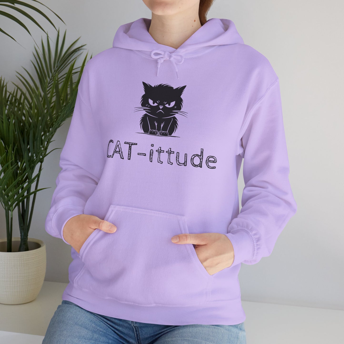 CAT-ittude Unisex Hoodie