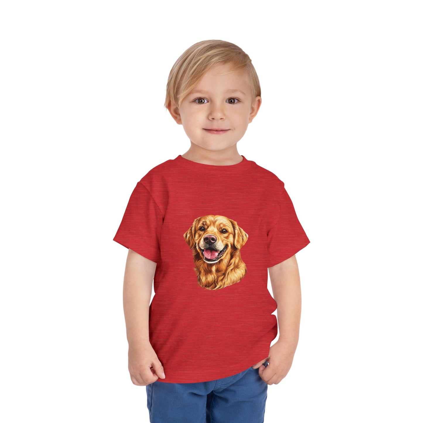 Golden Head Toddler Unisex Short Sleeve Crewneck Tee