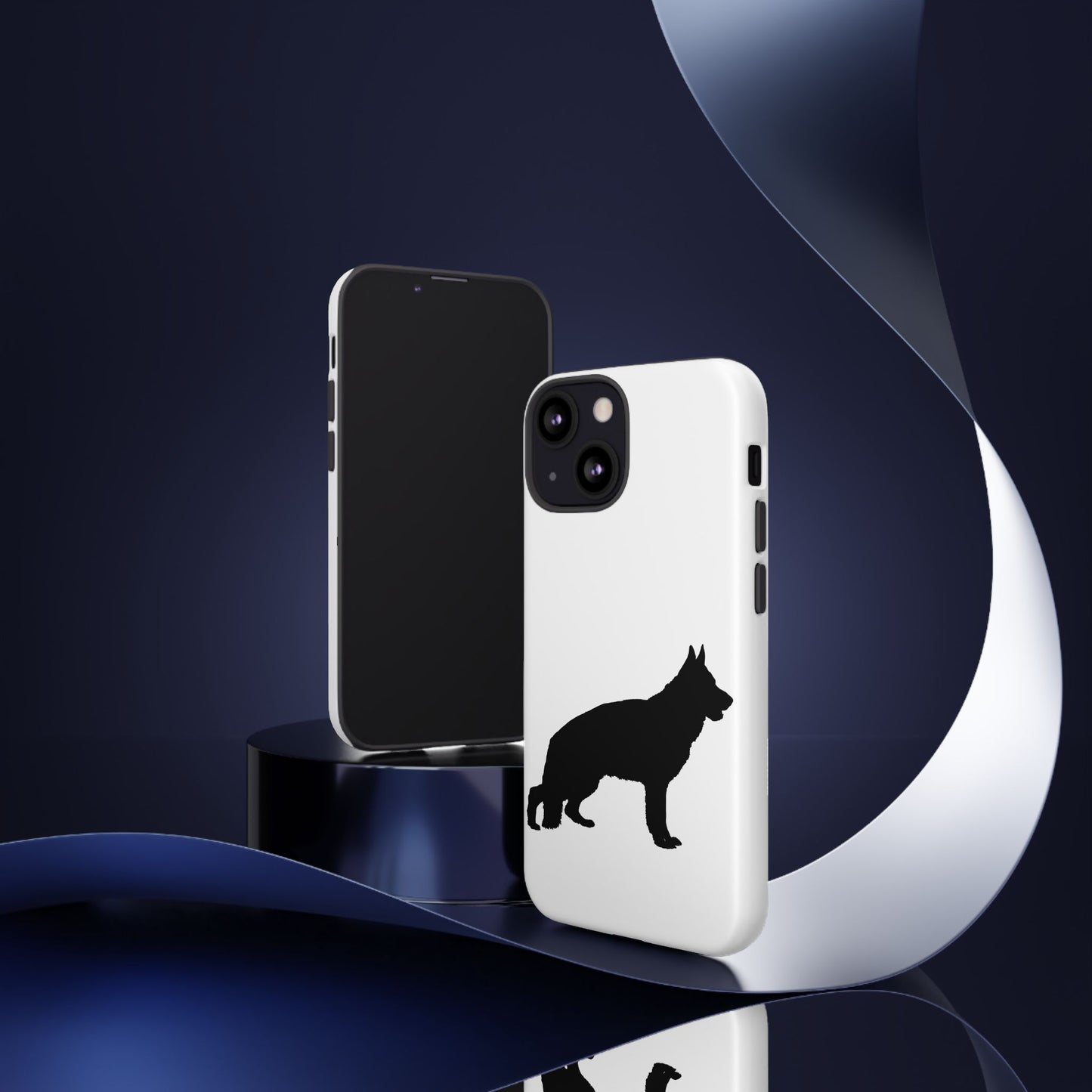 German Shepherd Silhouette iPhone Case