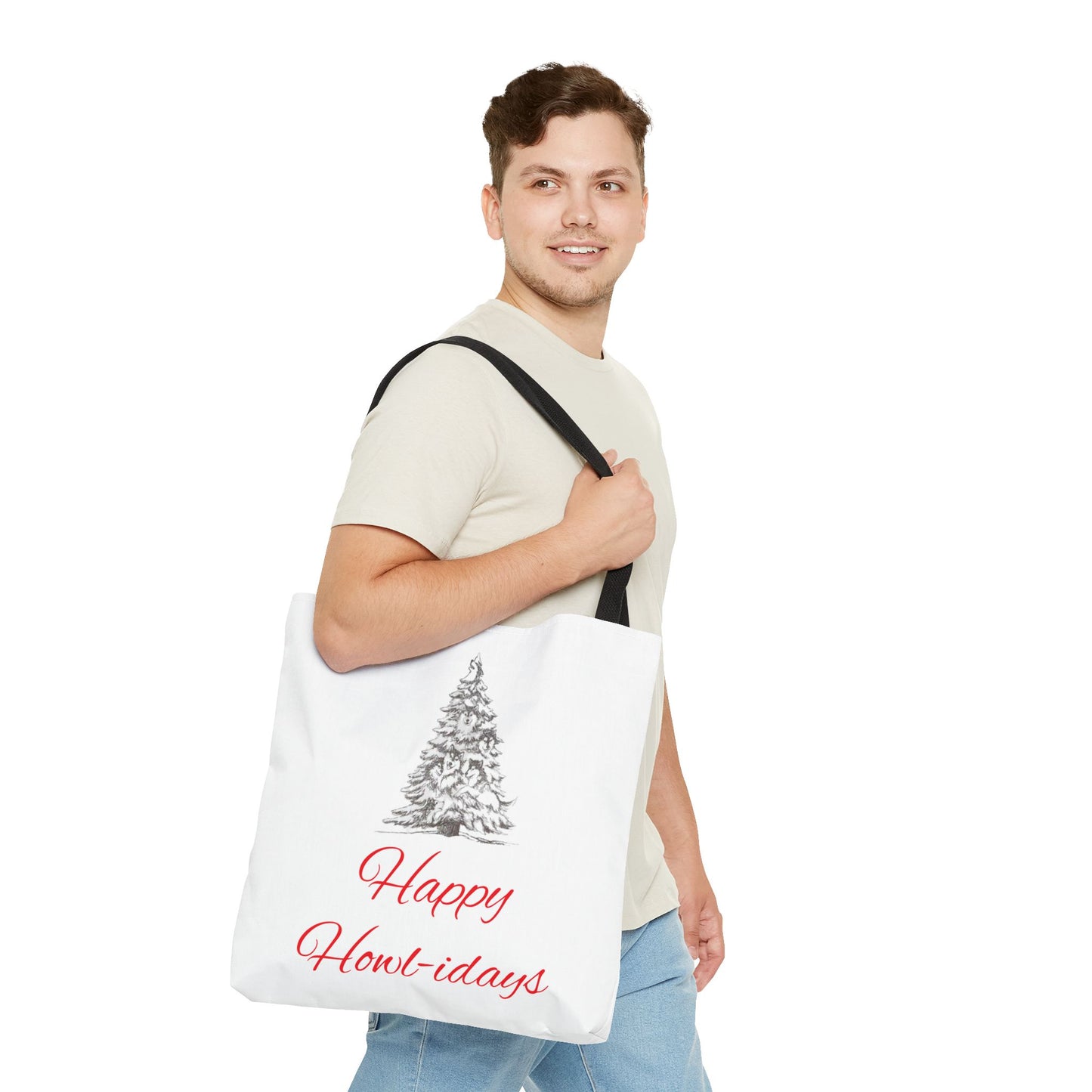 Happy Howl-idays Tote Bag