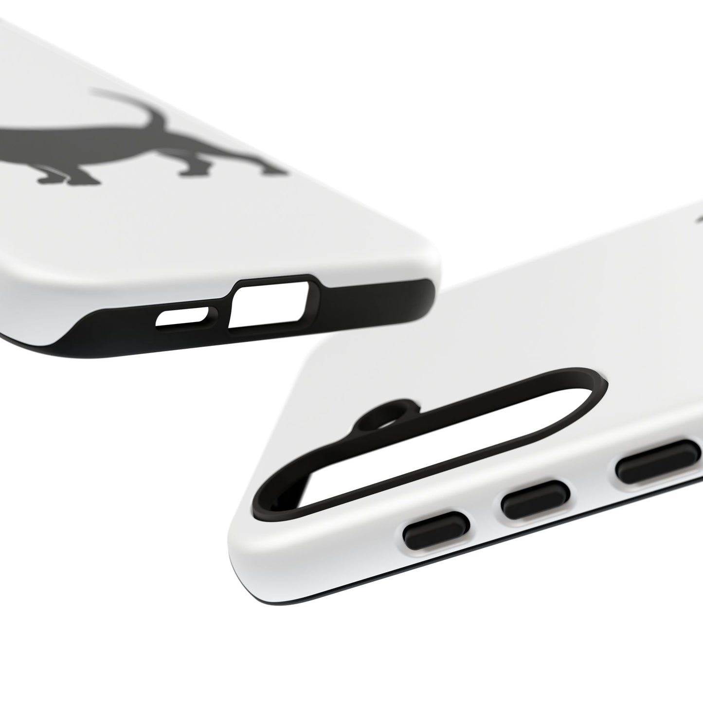Basset Hound Silhouette Samsung Case