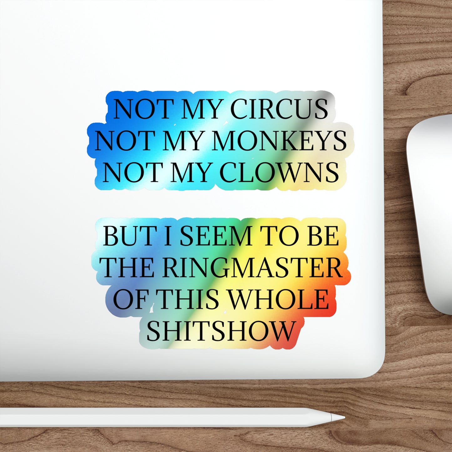 Ringmaster Holographic Sticker