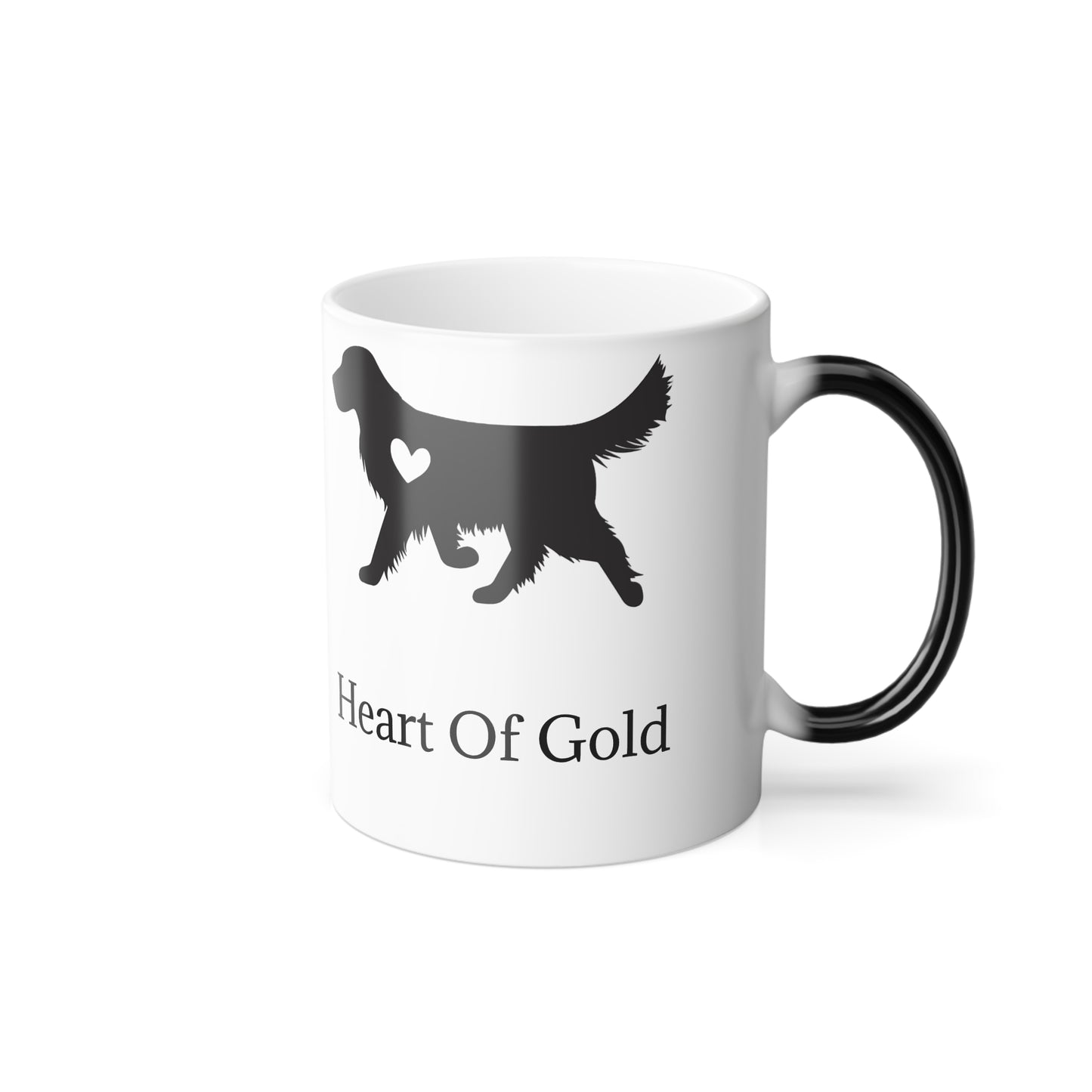 Heart Of Gold Color Changing Mug