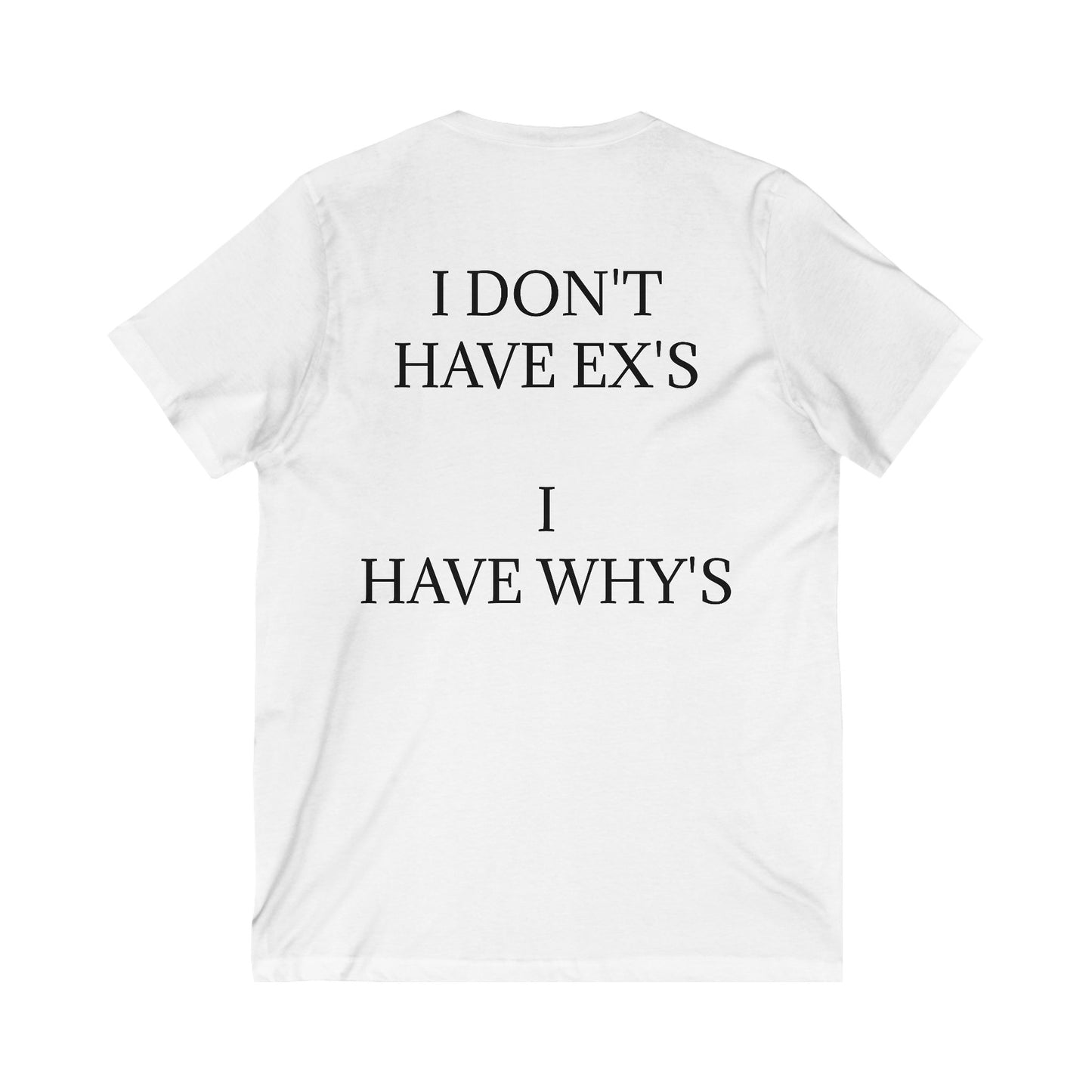 X's And Y's Unisex Short Sleeve V-Neck Tee