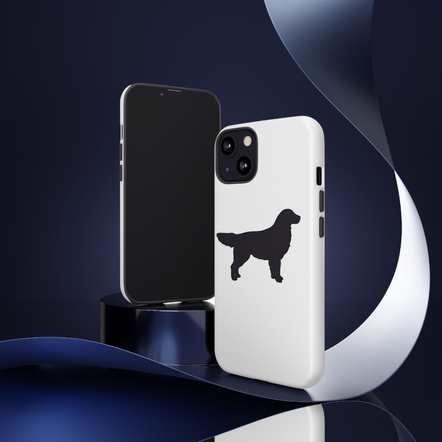 Golden Silhouette iPhone Case
