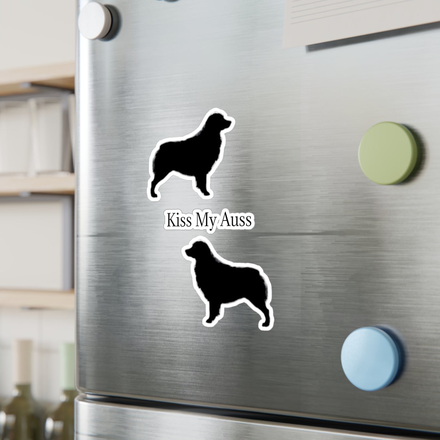 Kiss My Auss Vinyl Decal