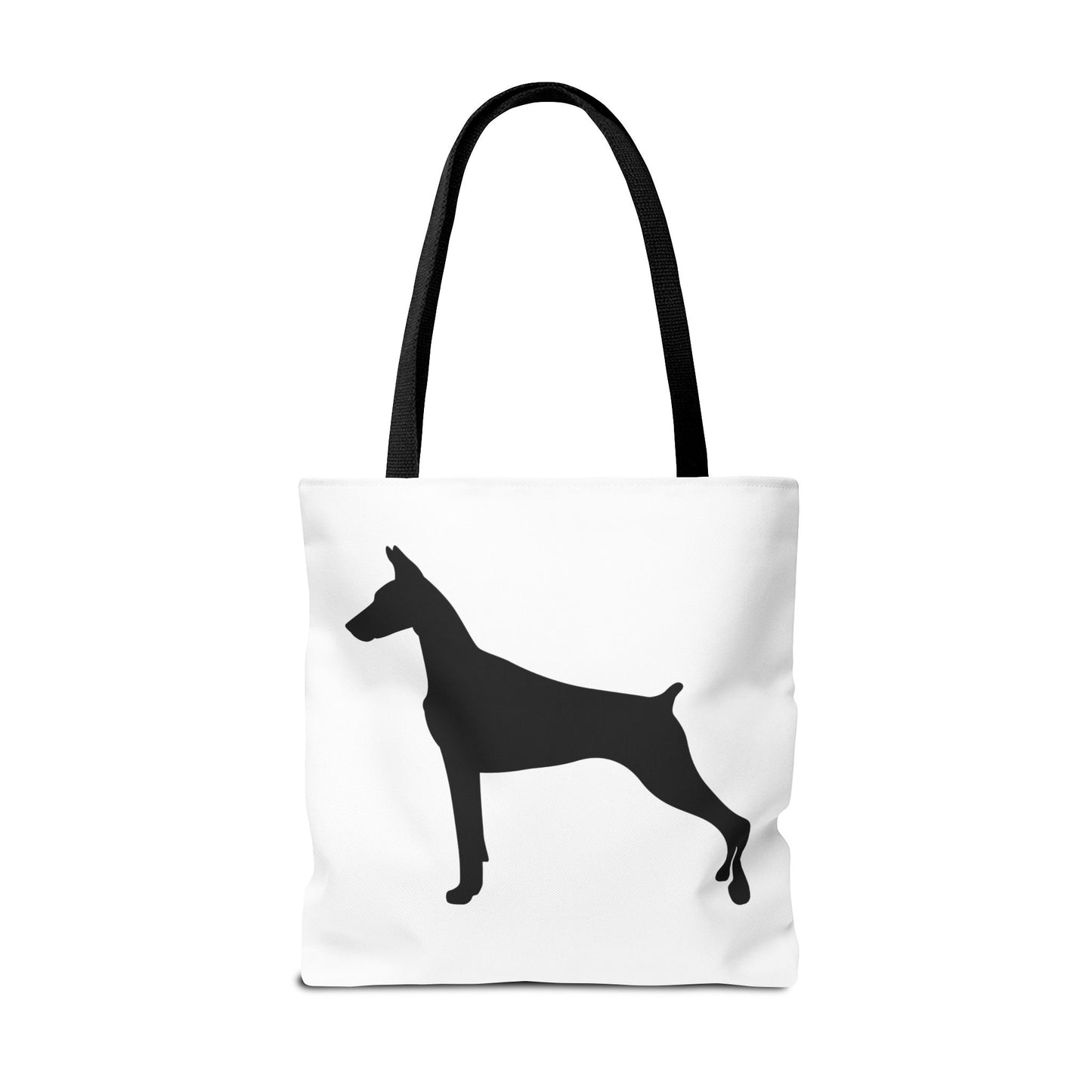Doberman Silhouette Tote Bag