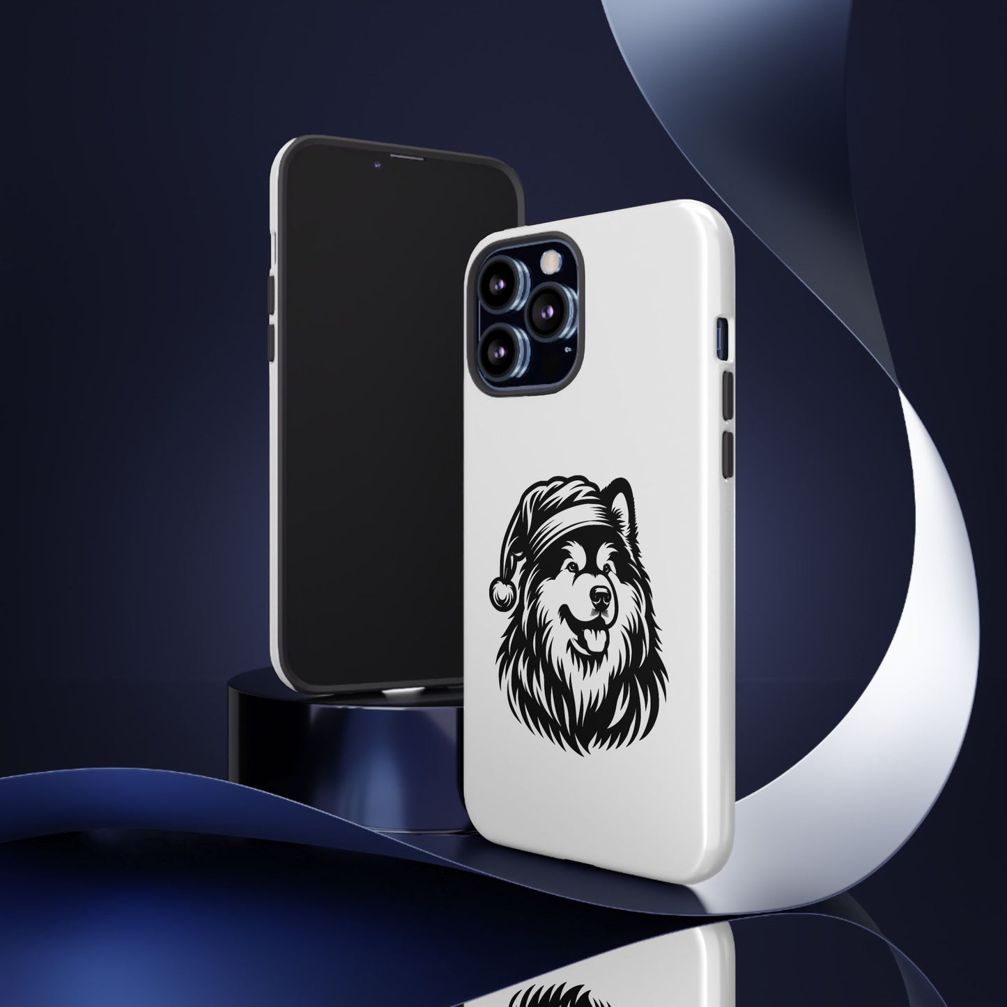 Santa Paws Malamute iPhone Case