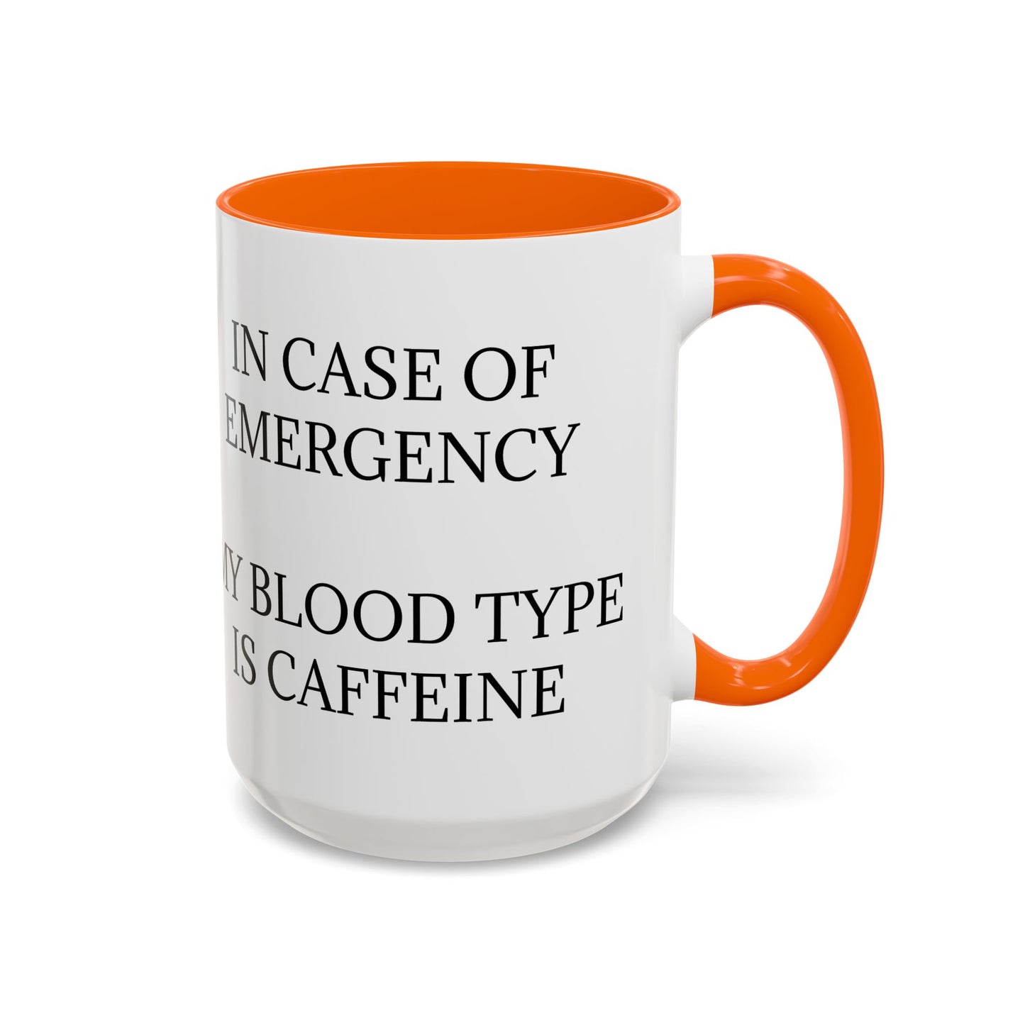 Blood Type 2-Tone Coffee Mug
