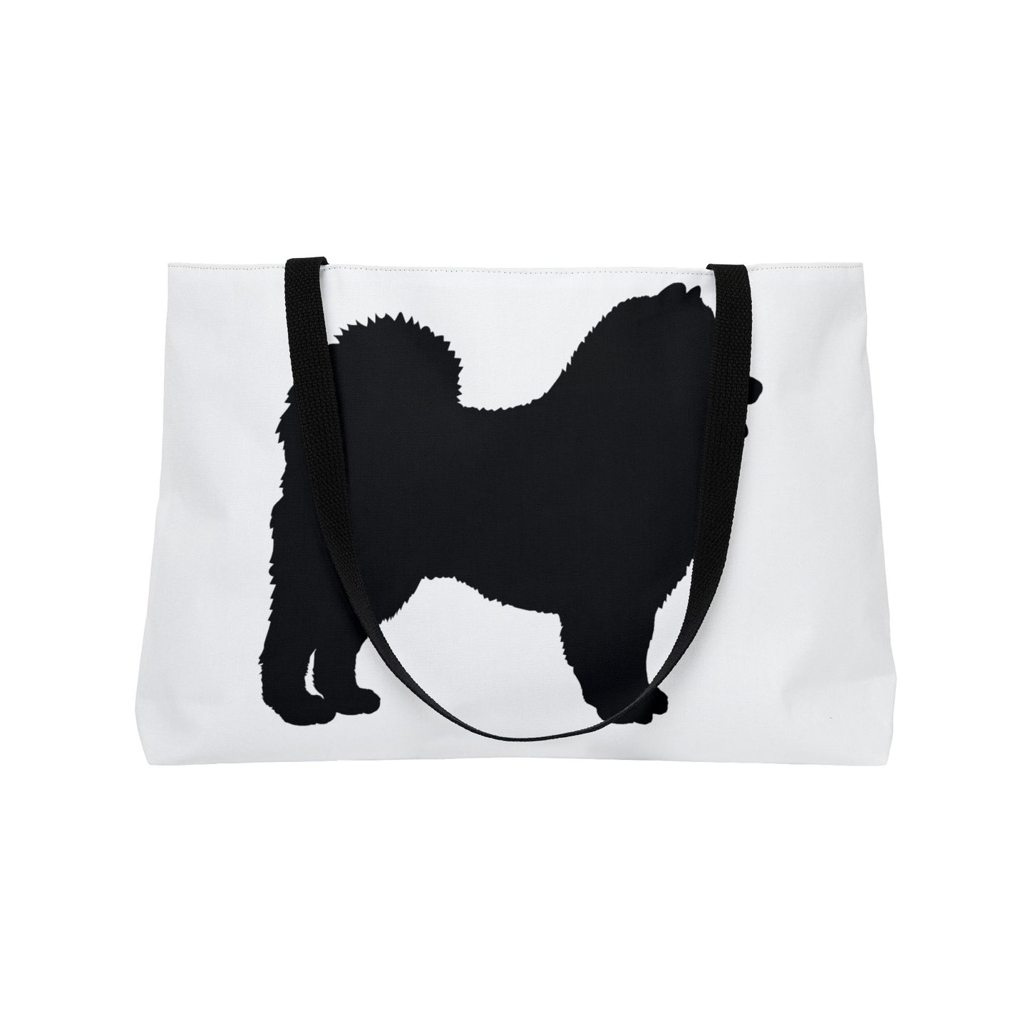 Samoyed Silhouette Weekender Tote Bag