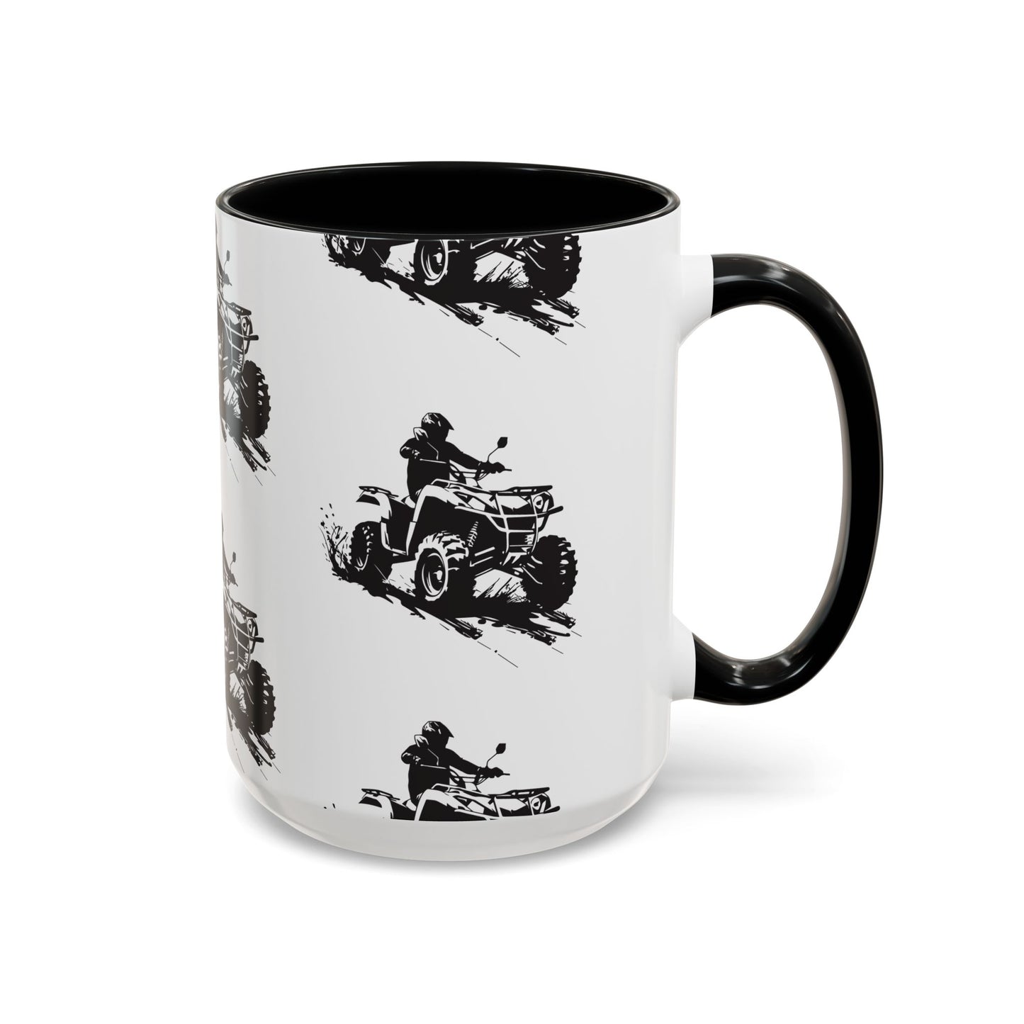 Slingin' Mud Quad 2-Tone Coffee Mug
