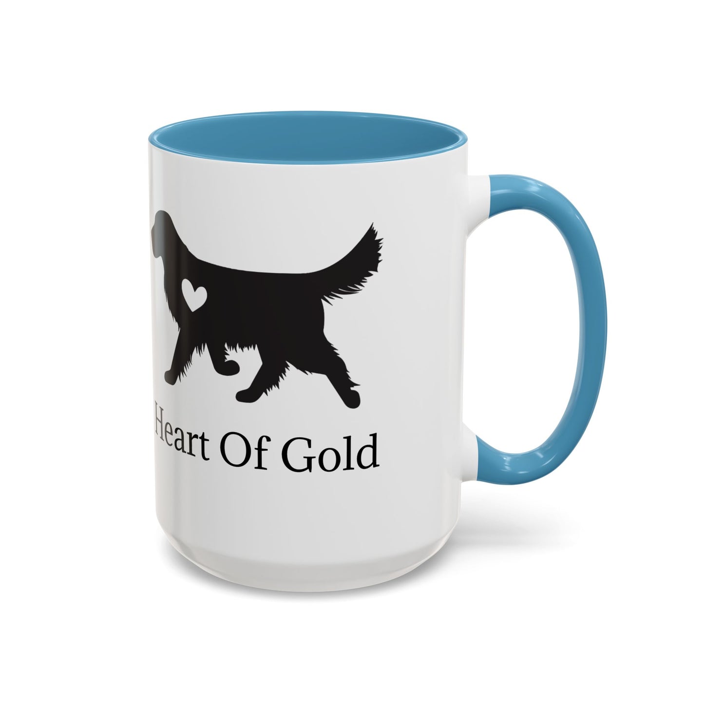 Heart Of Gold 2-Tone Coffee Mug