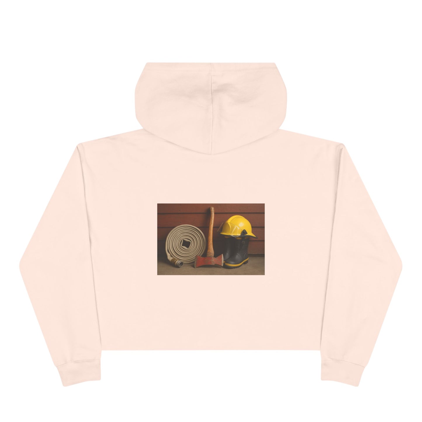 Fire/Rescue Appreciation Women's Crop Hoodie