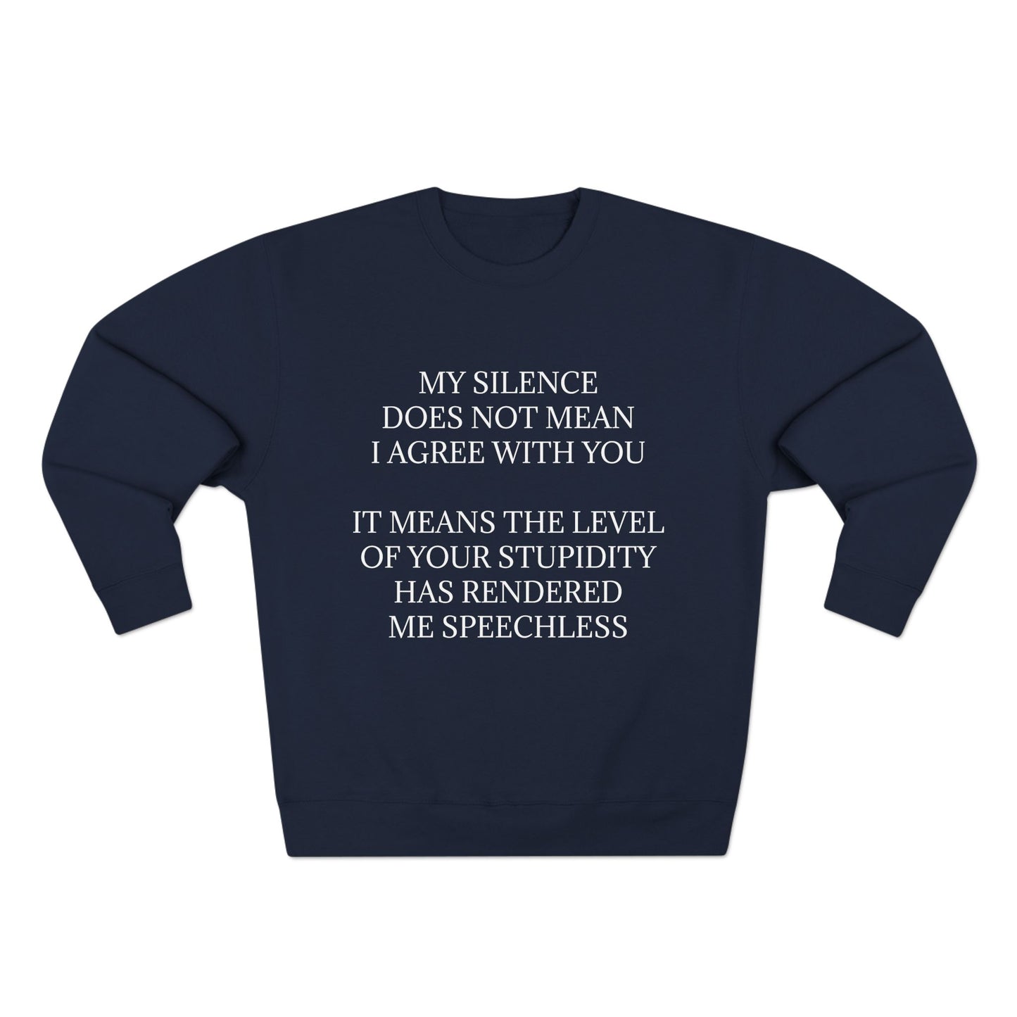 Speechless Unisex Crewneck Sweatshirt