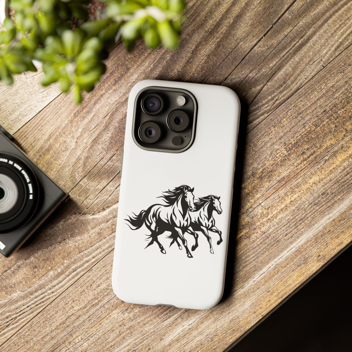 Horsin' Around iPhone Case