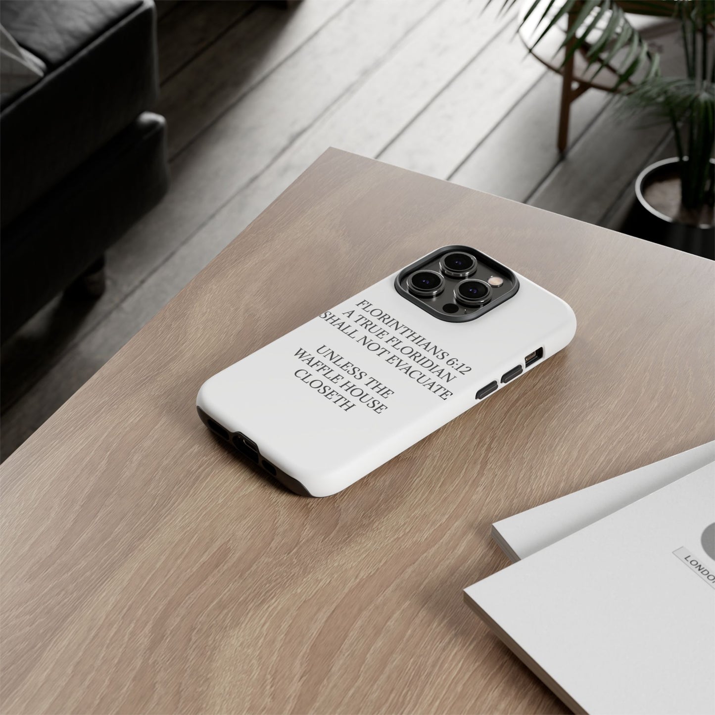 Florinthians 6:12 iPhone Case