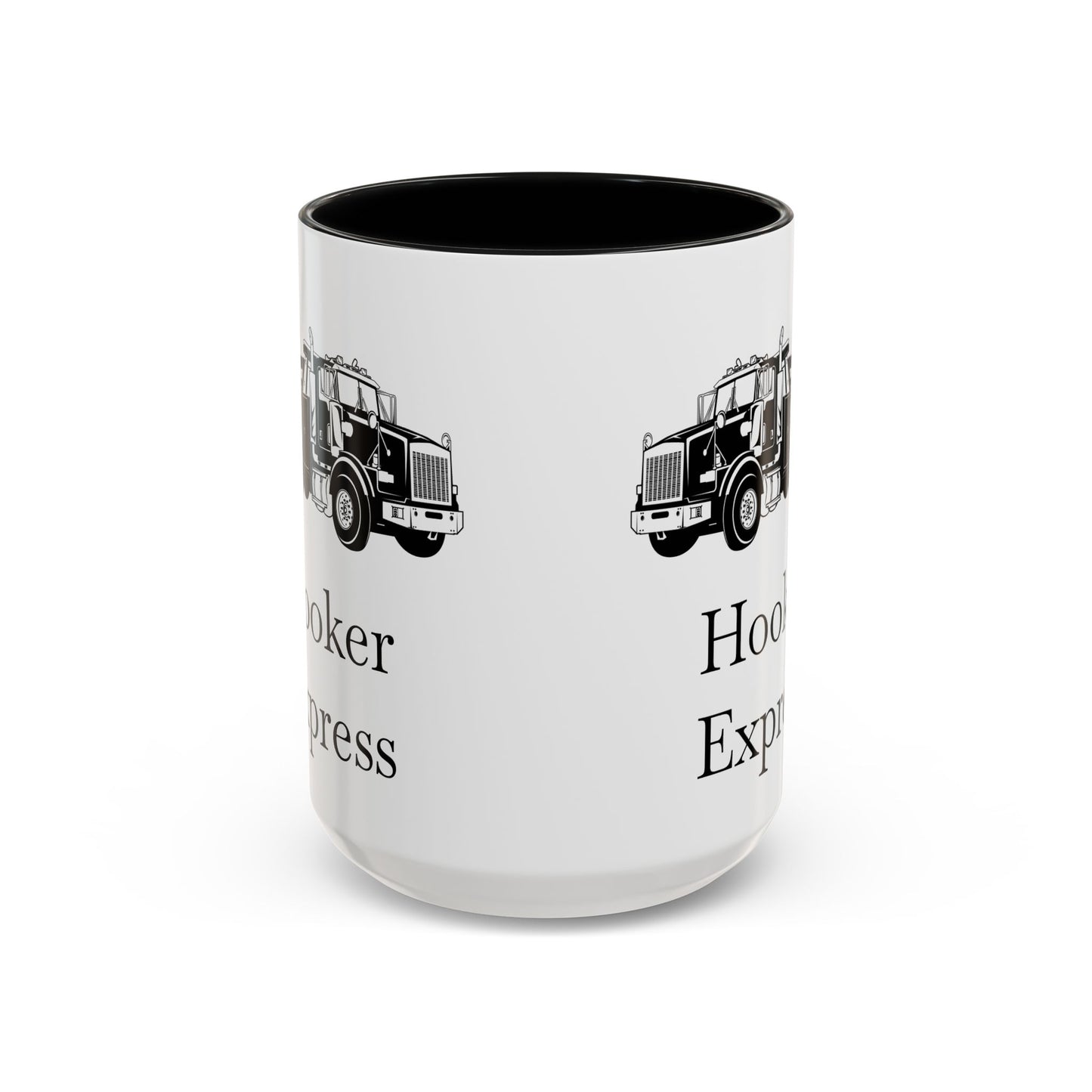 H**ker Express Heavy Tow Truck 2-Tone Coffee Mug