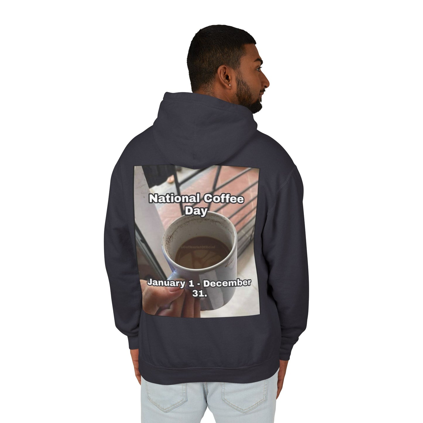 National Coffee Day Unisex Lightweight Hoodie