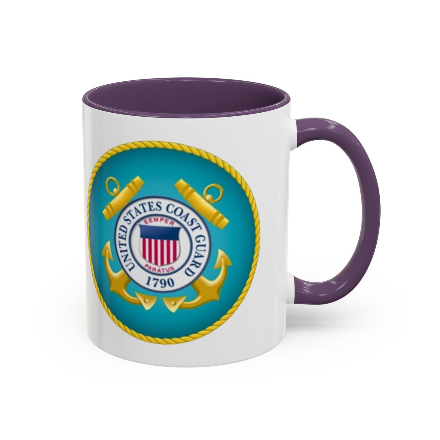 US Coast Guard 2-Tone Coffee Mug