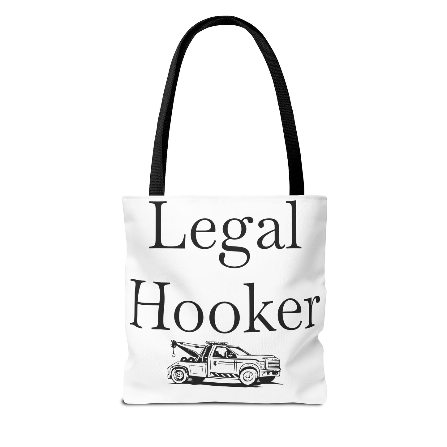 Legal H**ker Wheel Lift Tow Truck Tote Bag