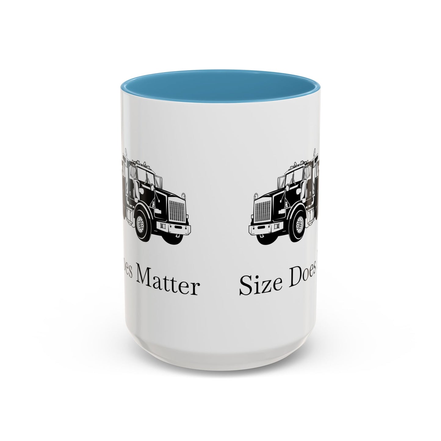Size Does Matter 2-Tone Coffee Mug