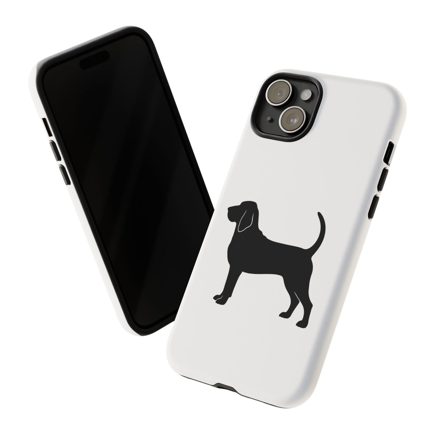 Bloodhound Silhouette iPhone Case