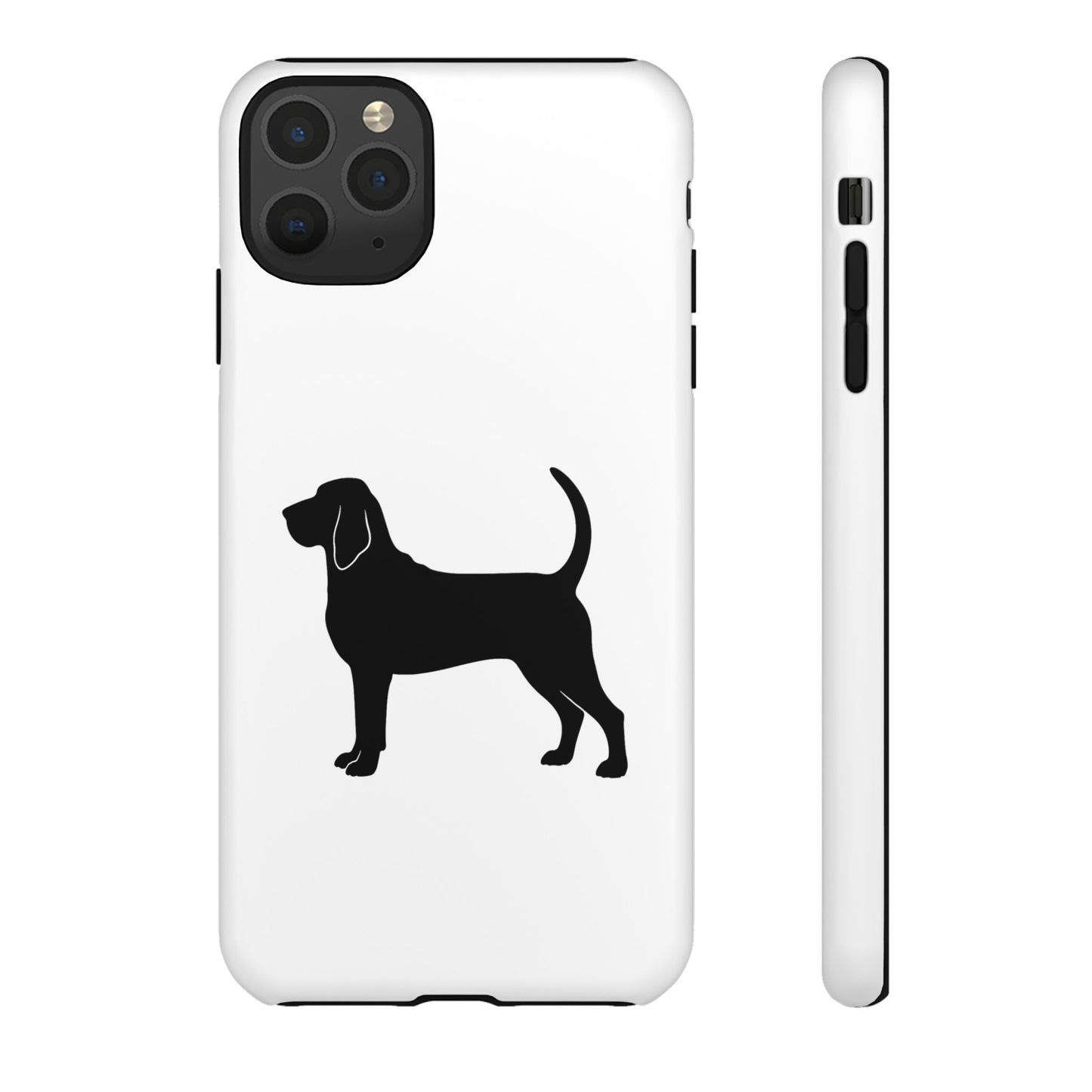 Bloodhound Silhouette iPhone Case