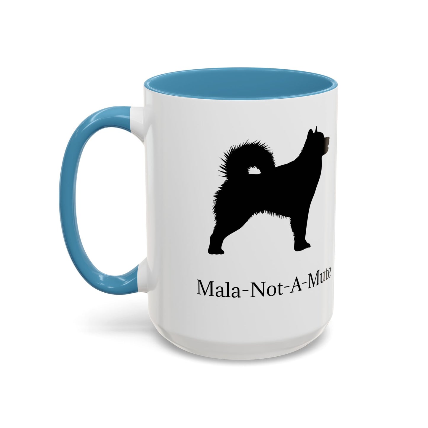 Mala-Not-A-Mute 2-Tone Coffee Mug