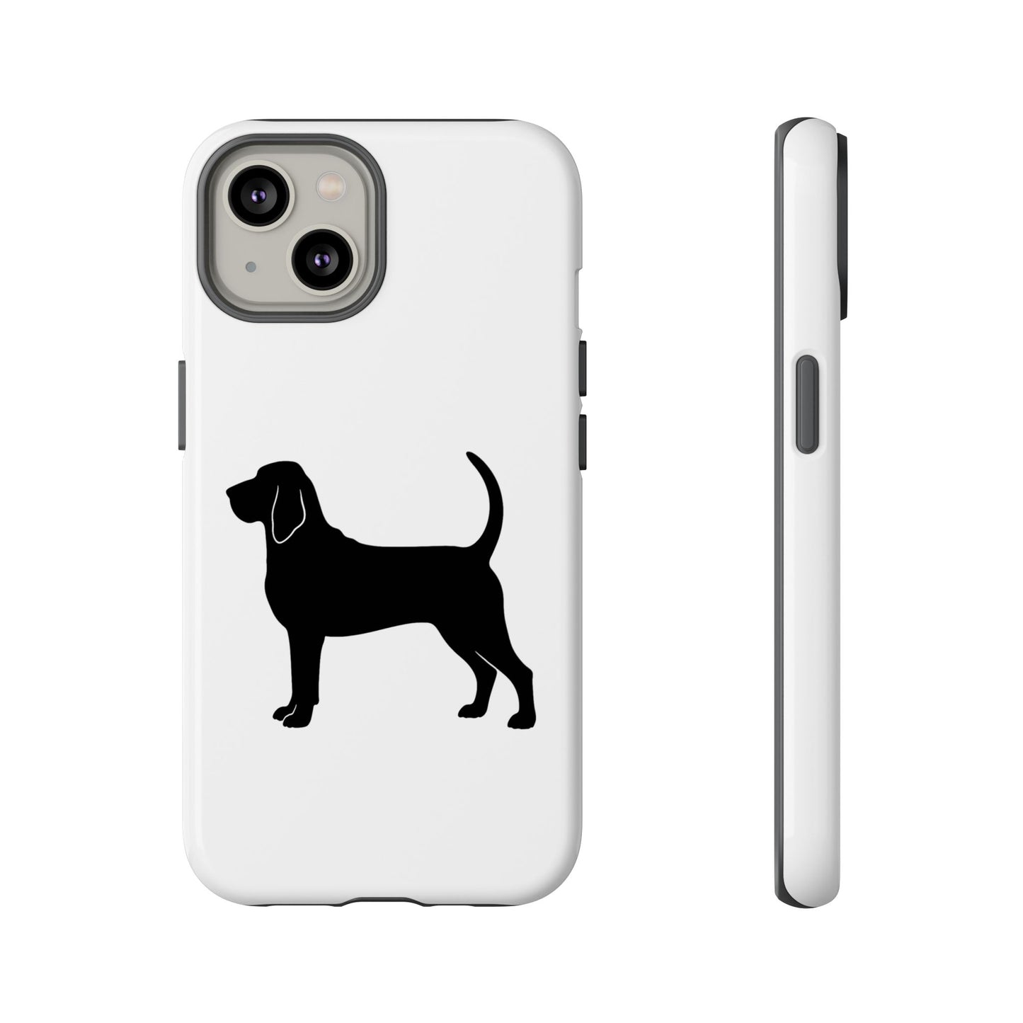 Bloodhound Silhouette iPhone Case