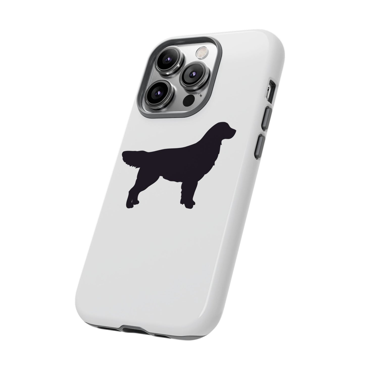 Golden Silhouette iPhone Case