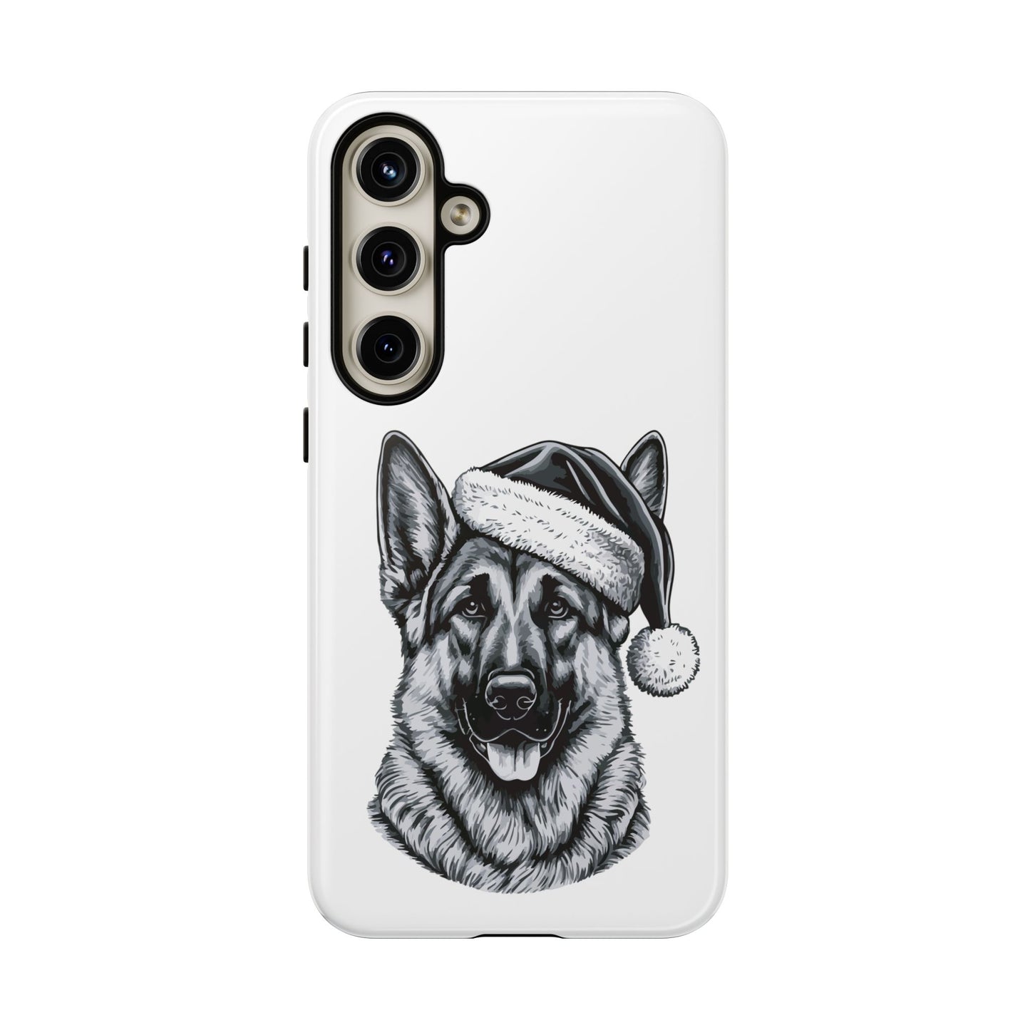 Santa Paws German Shepherd Samsung Case