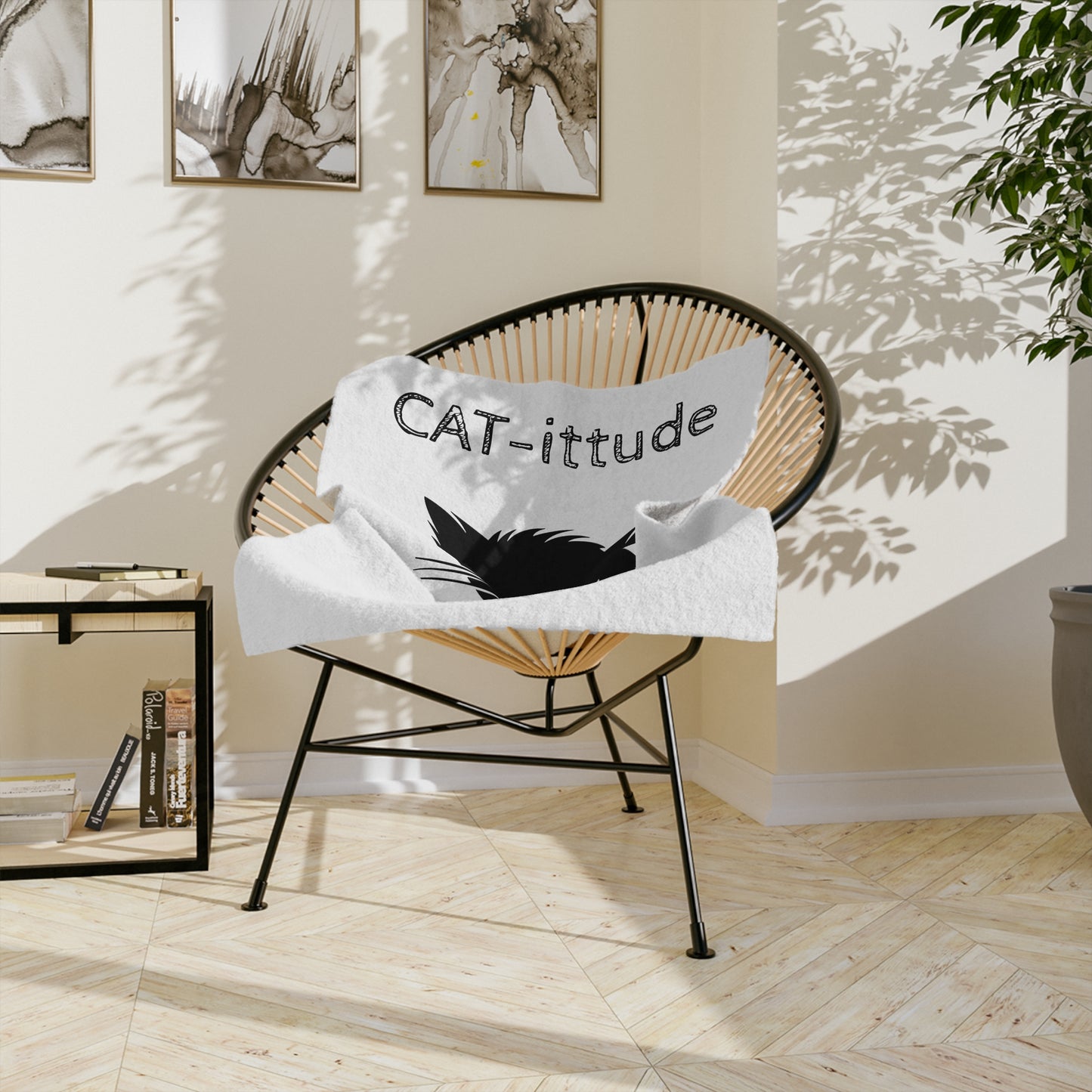 CAT-ittude Velveteen Microfiber Blanket