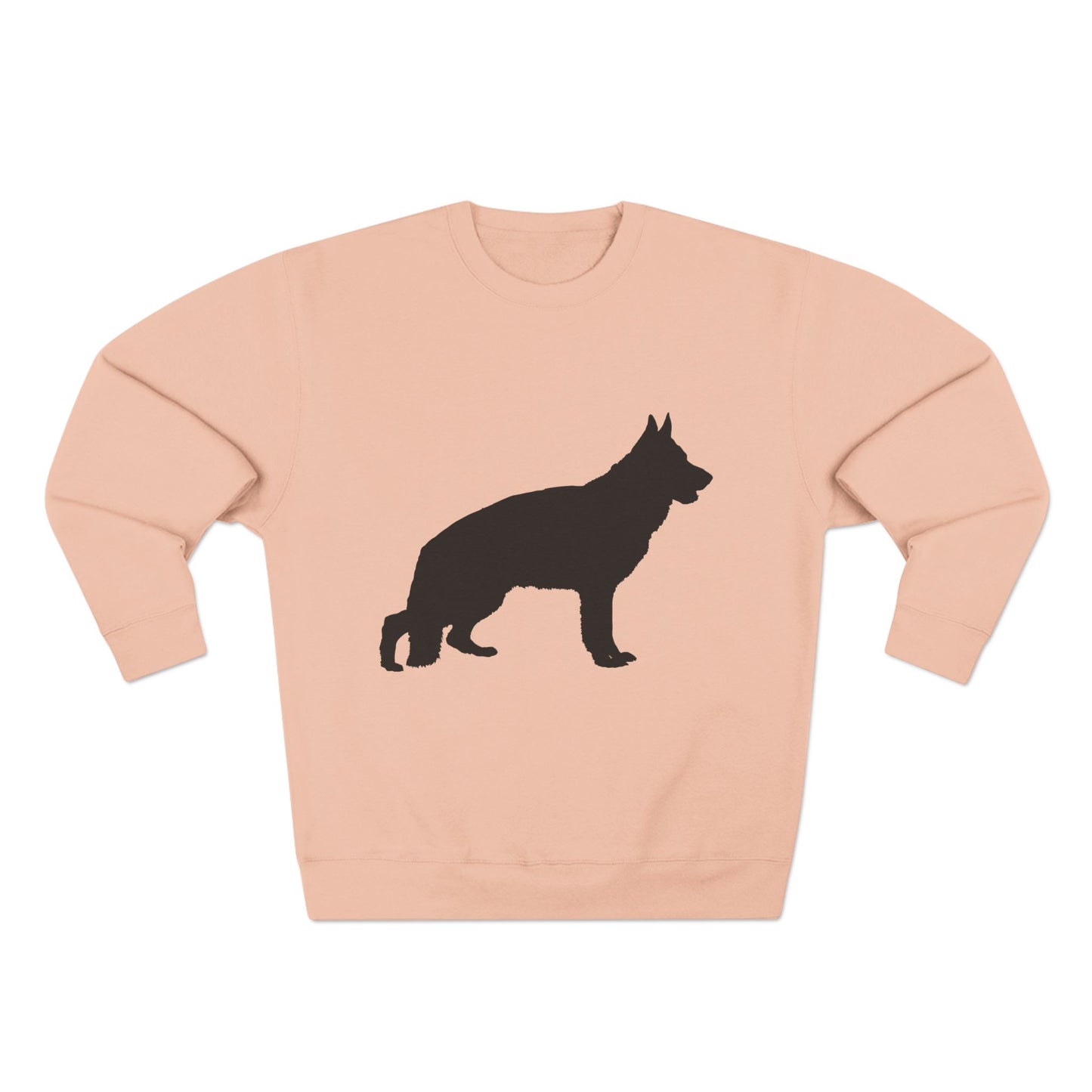 German Shepherd Silhouette Unisex Crewneck Sweatshirt