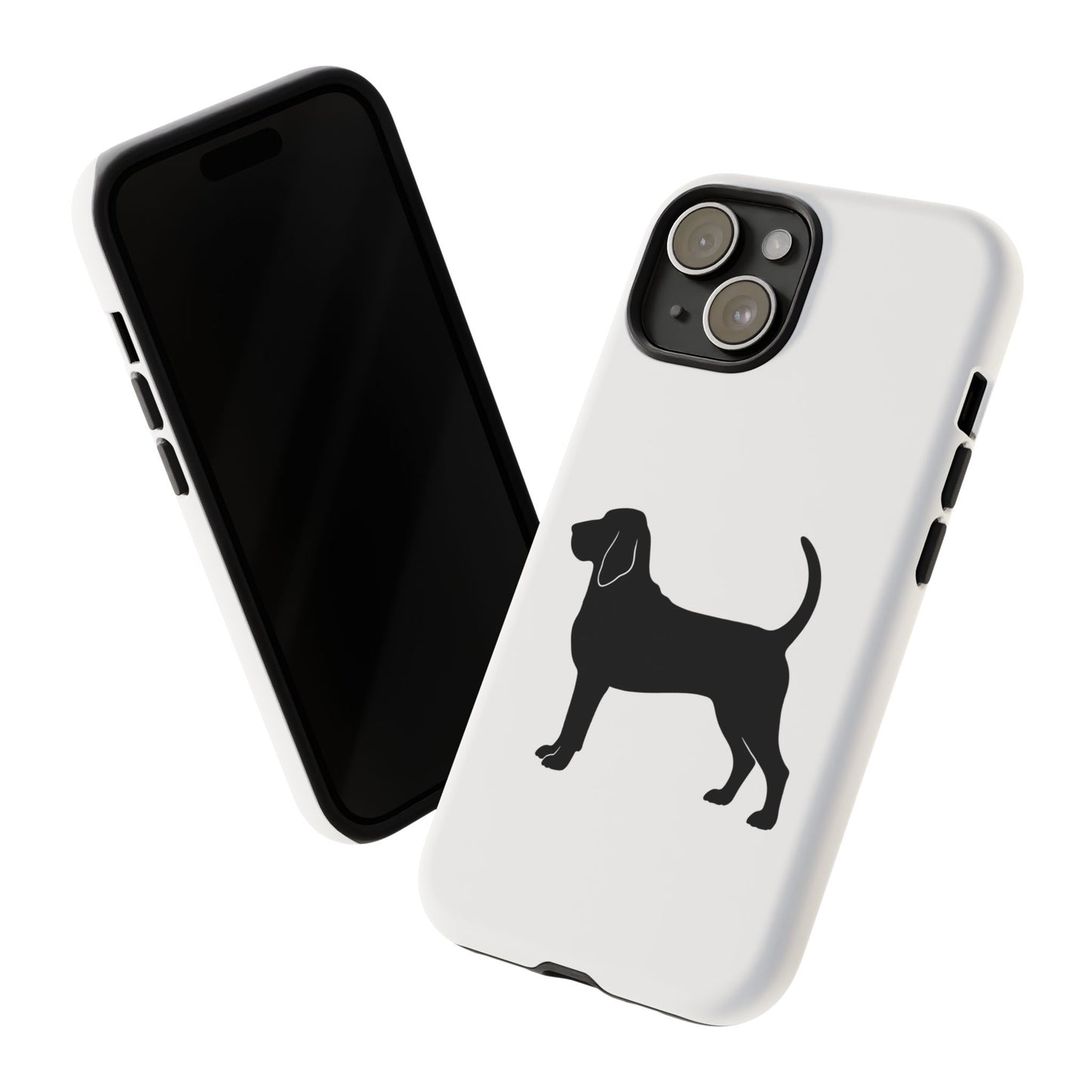 Bloodhound Silhouette iPhone Case