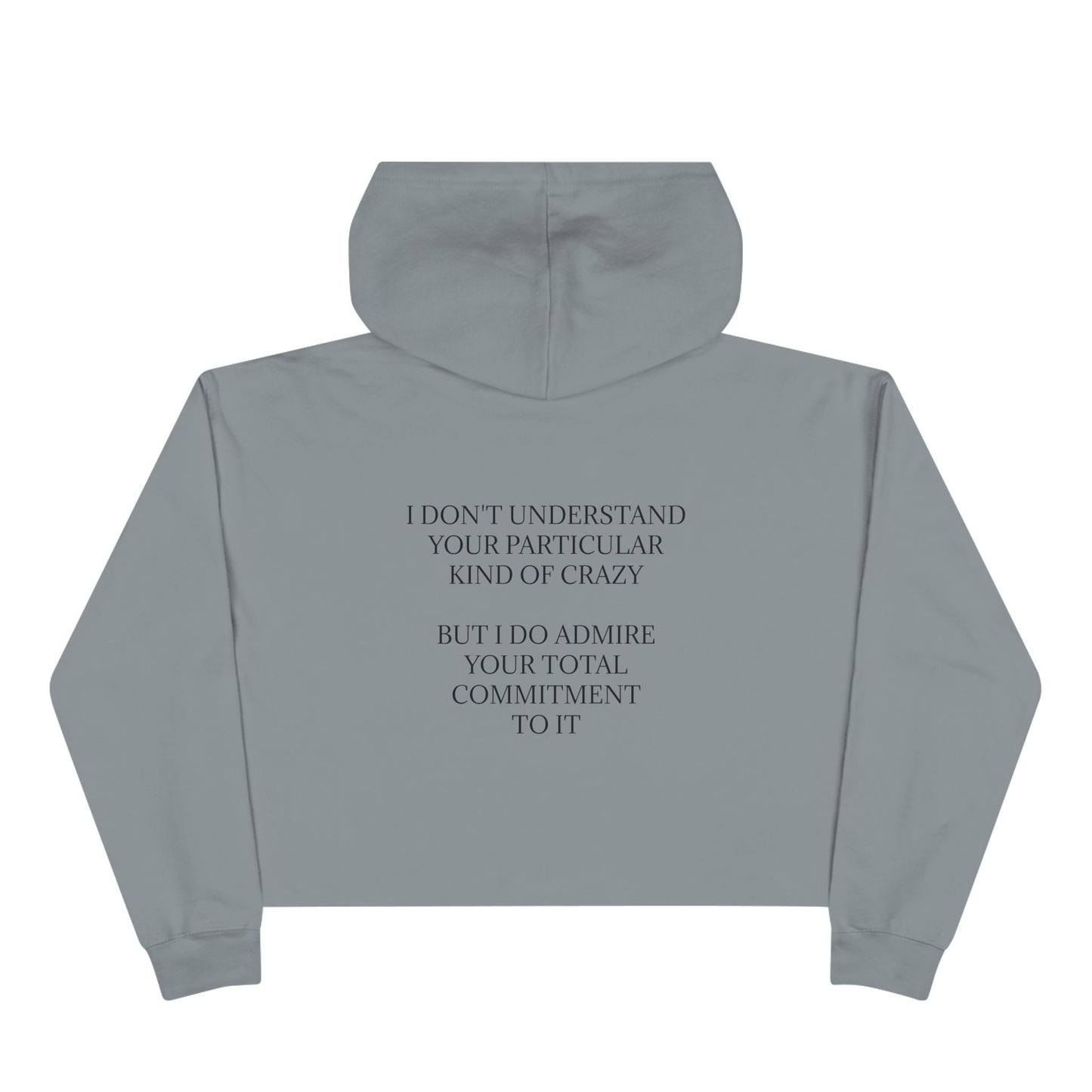 Kind Of Crazy Women's Crop Hoodie