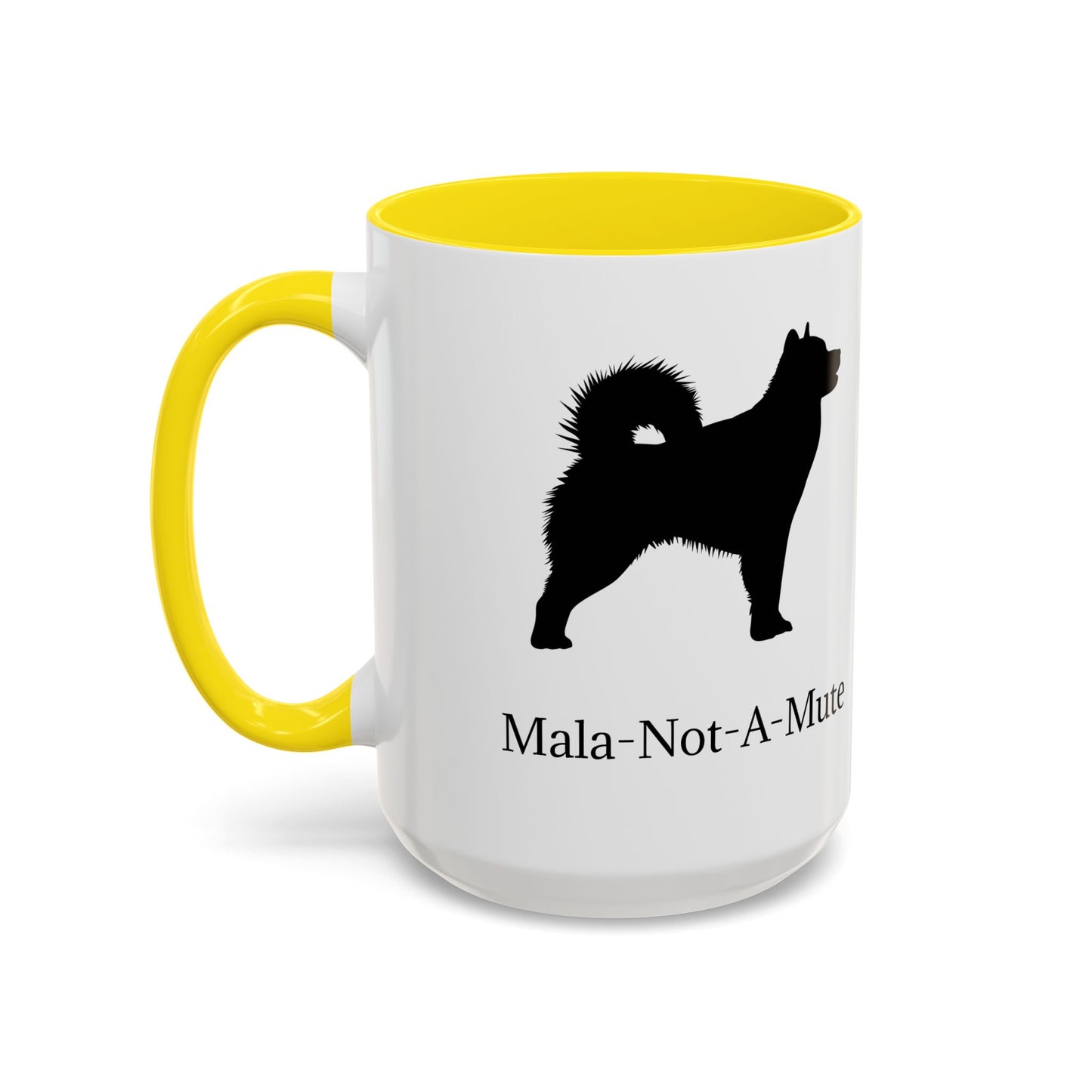 Mala-Not-A-Mute 2-Tone Coffee Mug