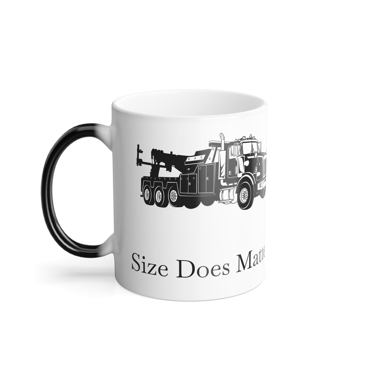 Size Does Matter Color Changing Mug