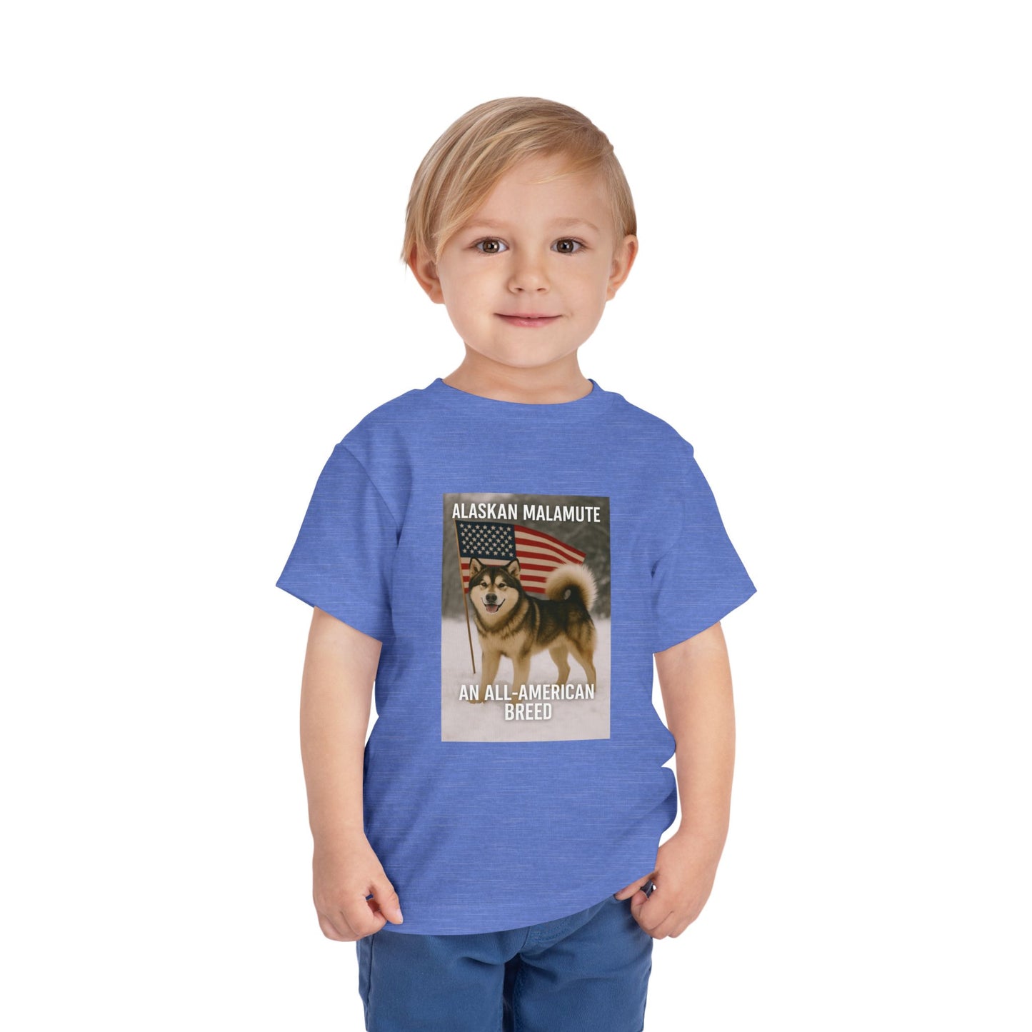 All-American Breed Toddler Unisex Short Sleeve Crewneck Tee