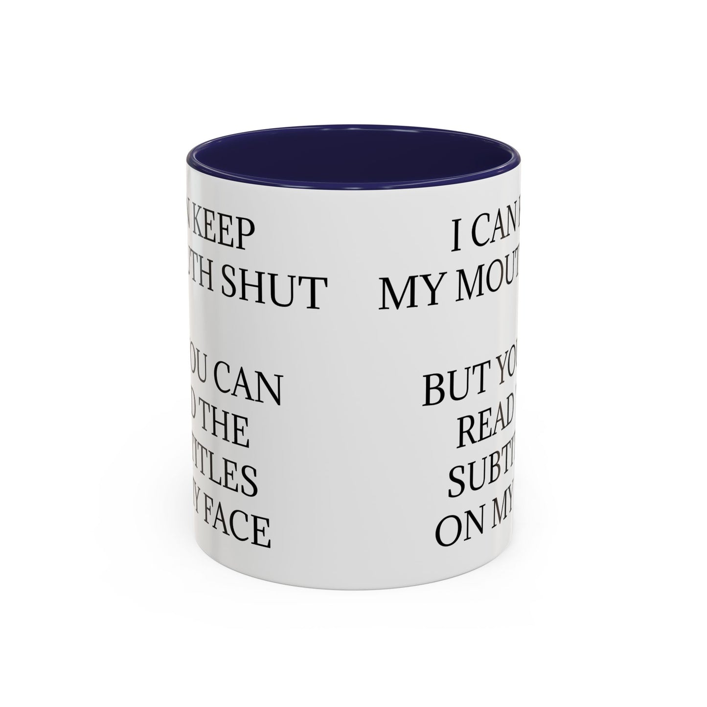 Subtitles 2-Tone Coffee Mug