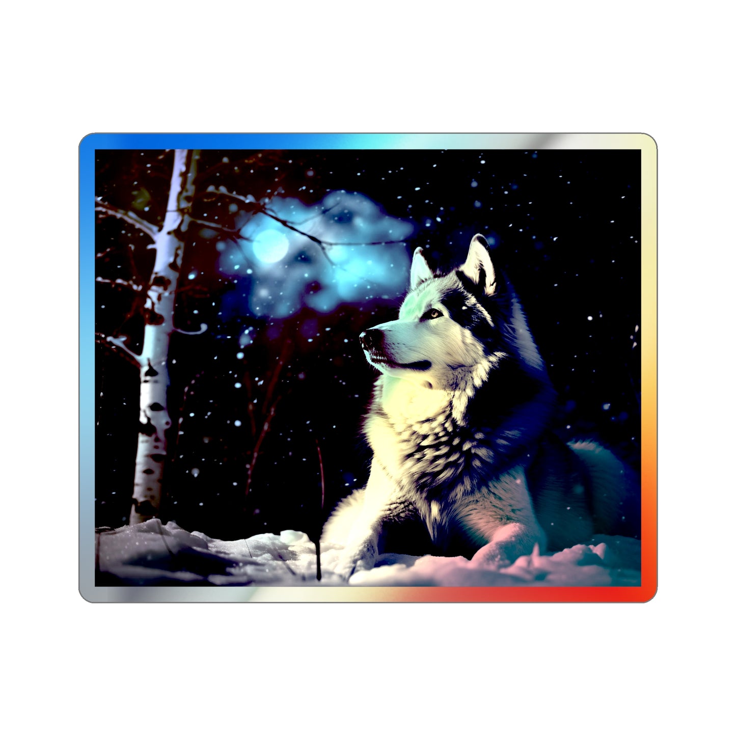 Got Snow? Holographic Sticker