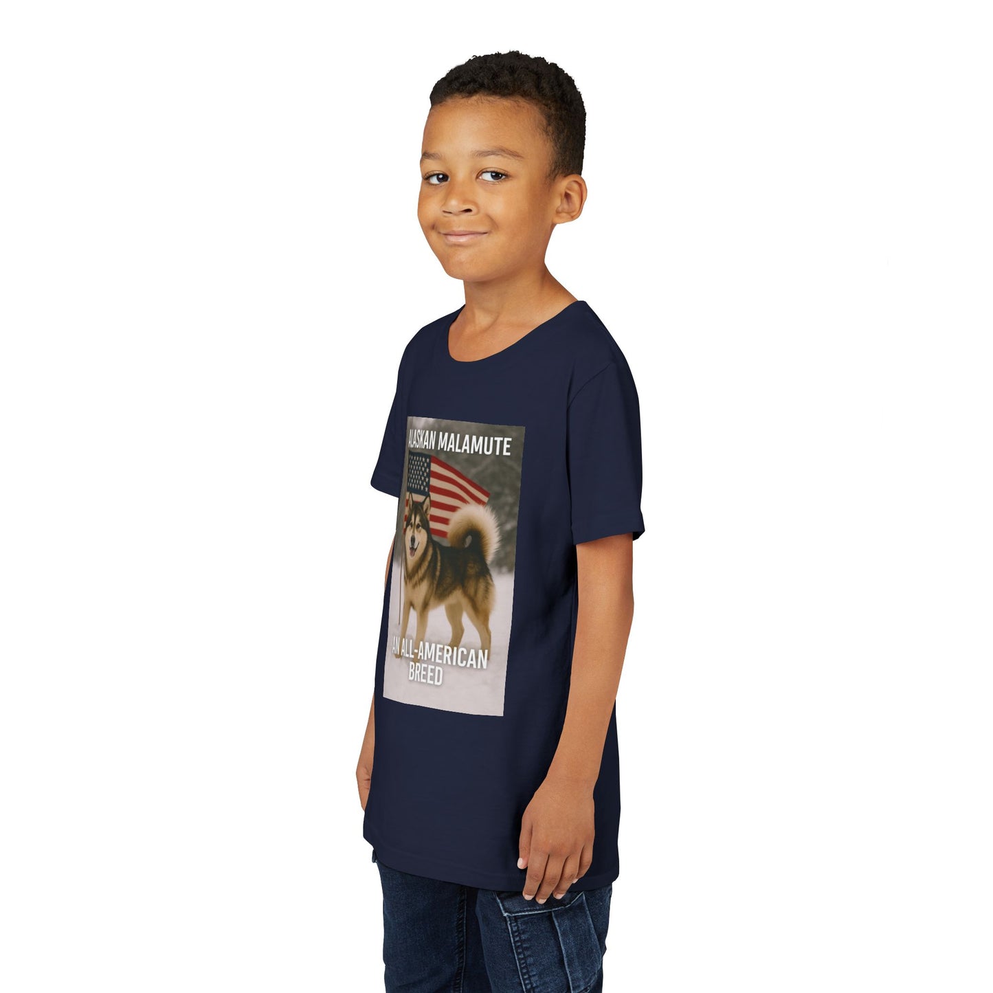 All-American Breed Youth Unisex Short Sleeve Crewneck Tee