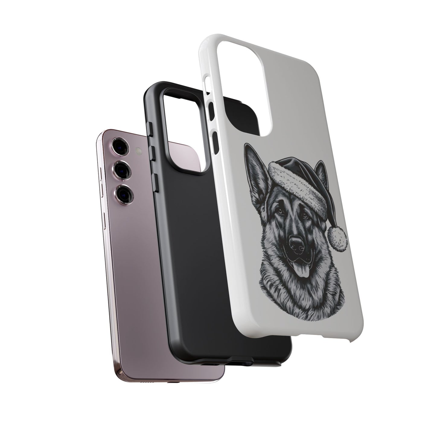 Santa Paws German Shepherd Samsung Case